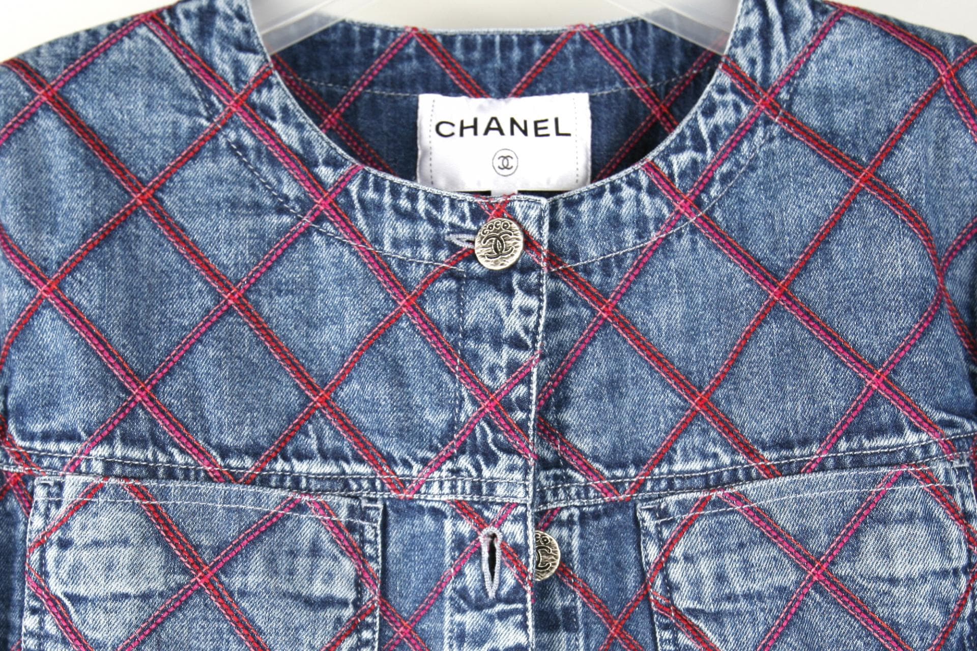 [Chanel 샤넬] 코코비치 데님 자켓 상세