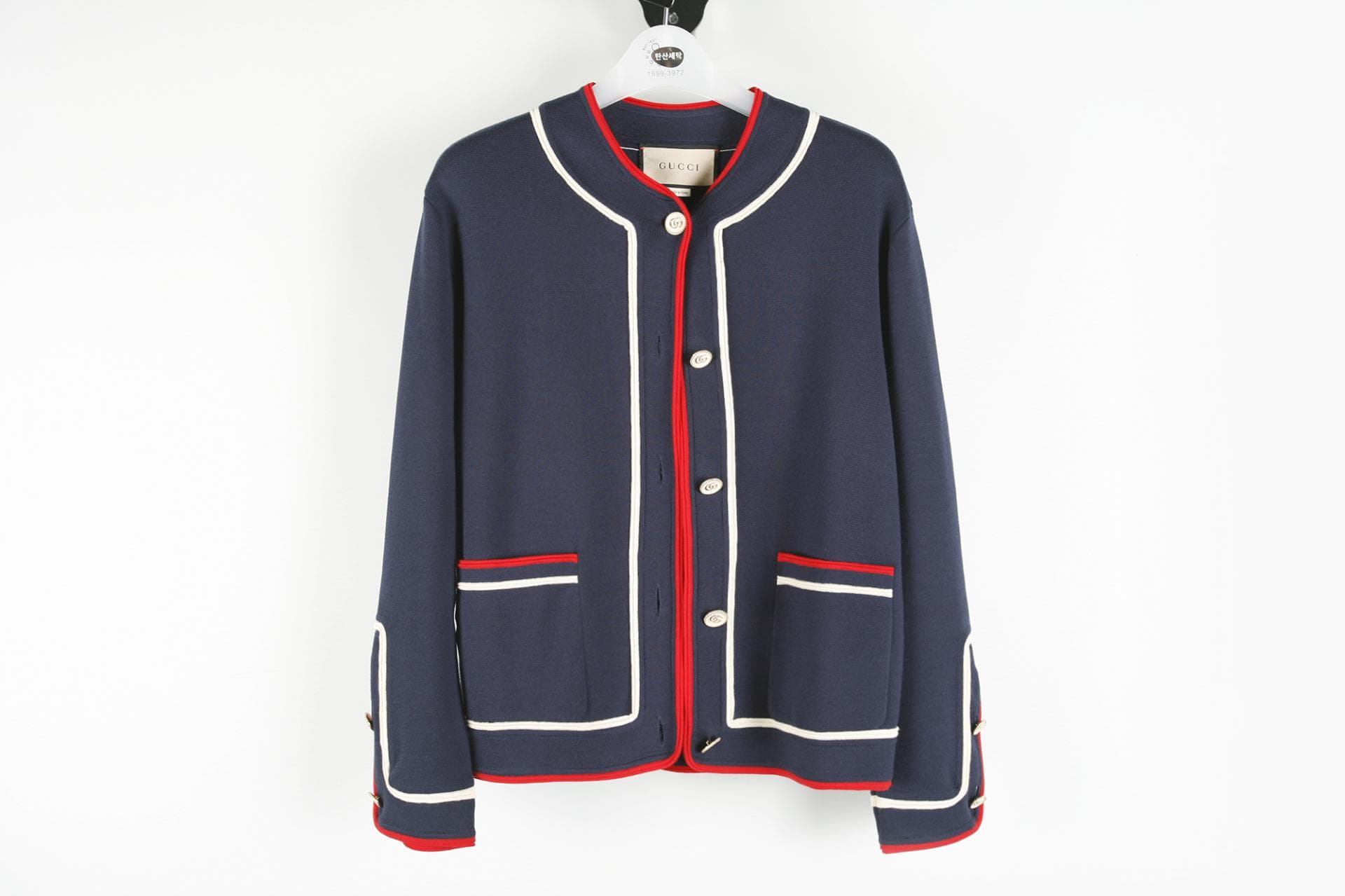 [GUCCI 구찌] 라인 포인트 가디건