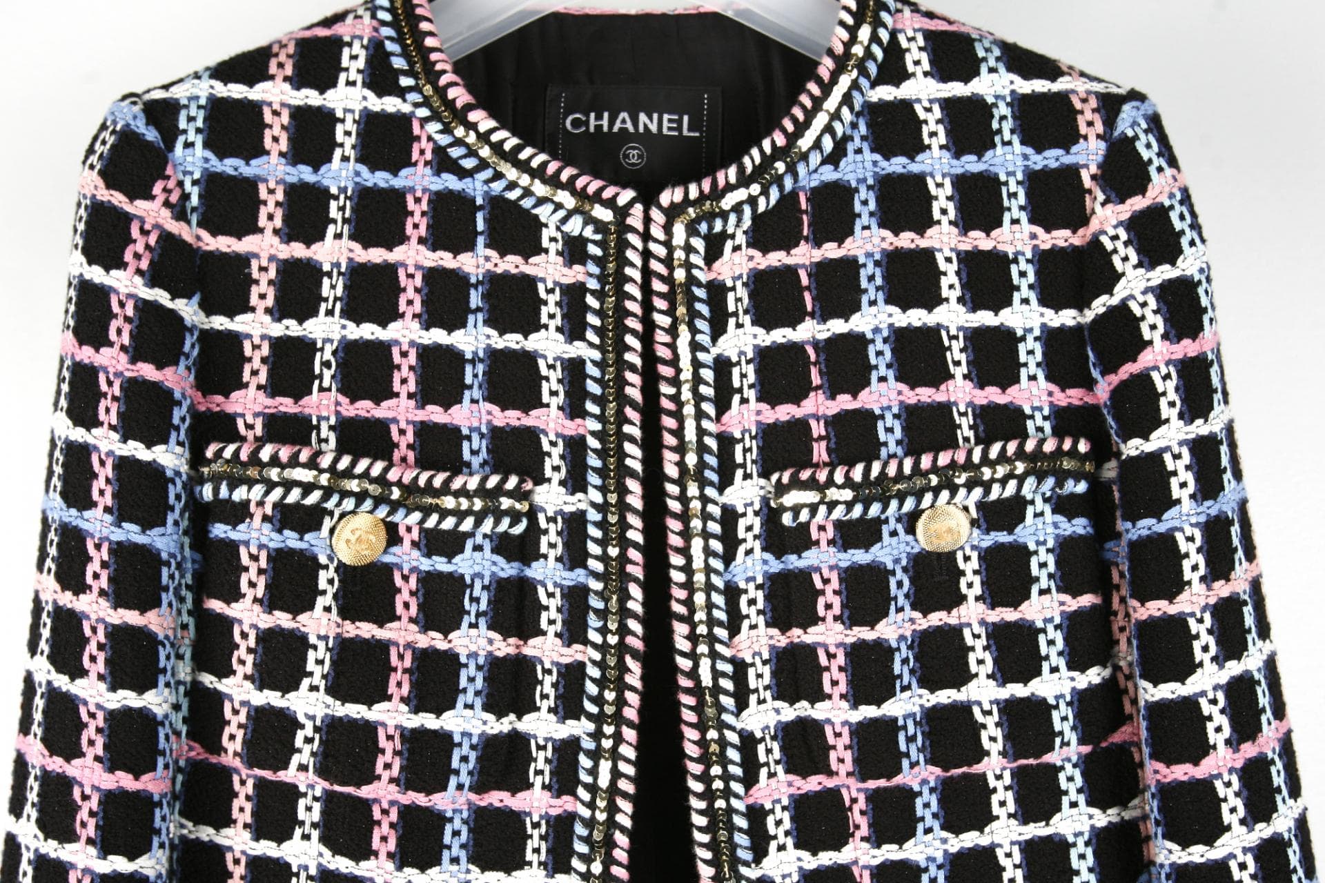 [Chanel 샤넬] 샤넬트위드체크자켓 상세
