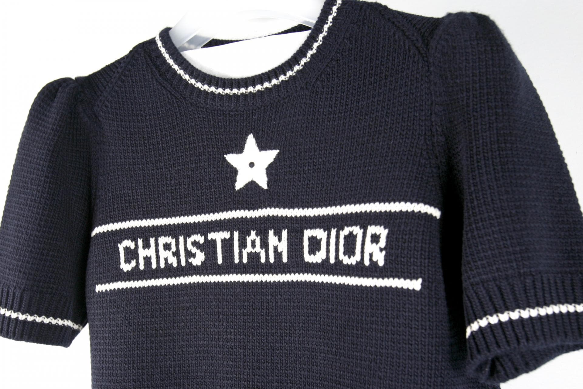[DIOR 디올] 퍼프 숏 슬리브 니트 상세