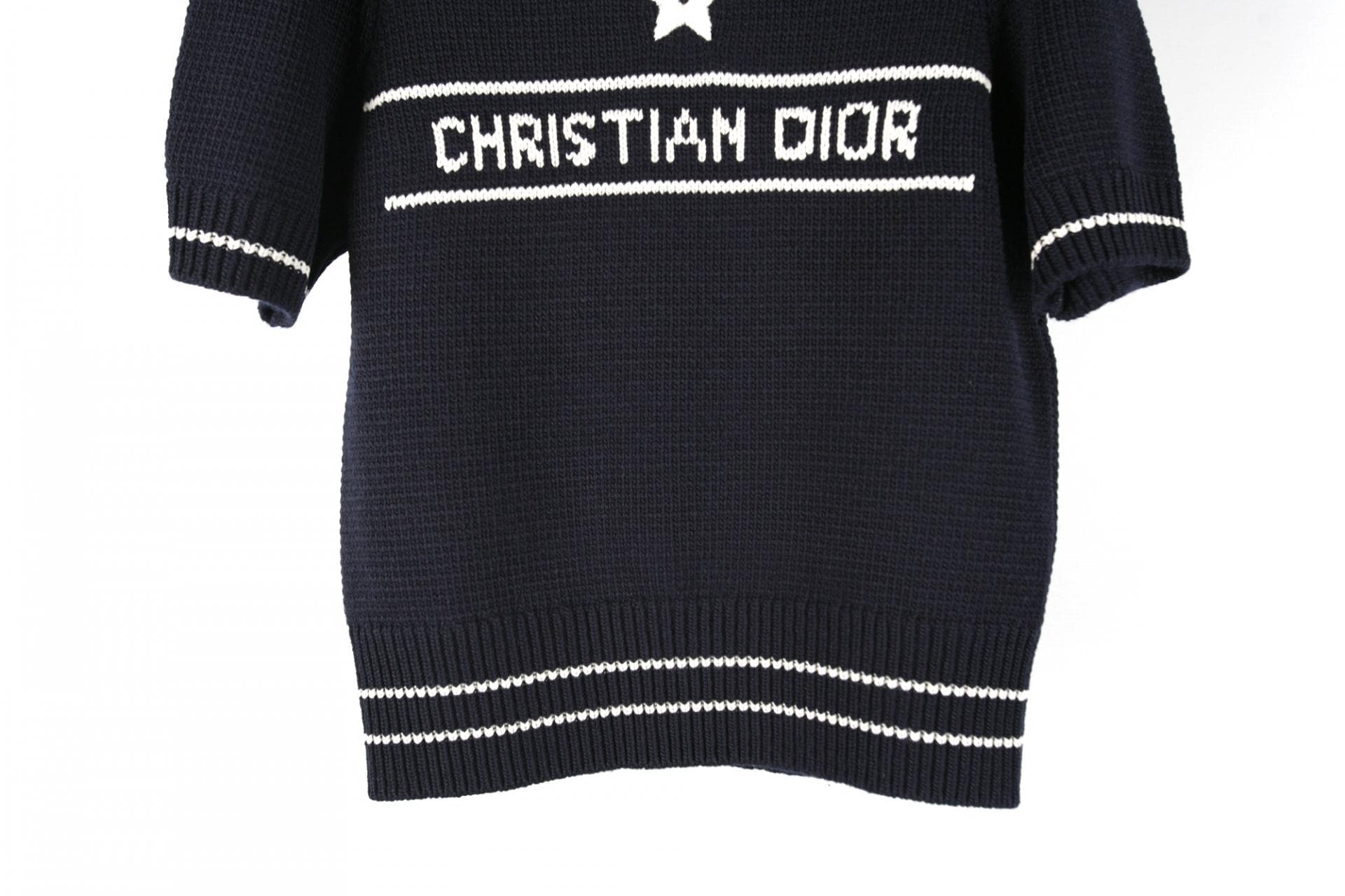 [DIOR 디올] 퍼프 숏 슬리브 니트 상세