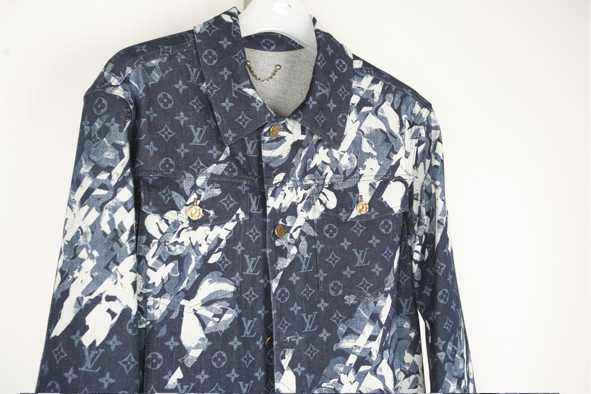 [Louis vuitton 루이비통] 플라워사선데님자켓 상세