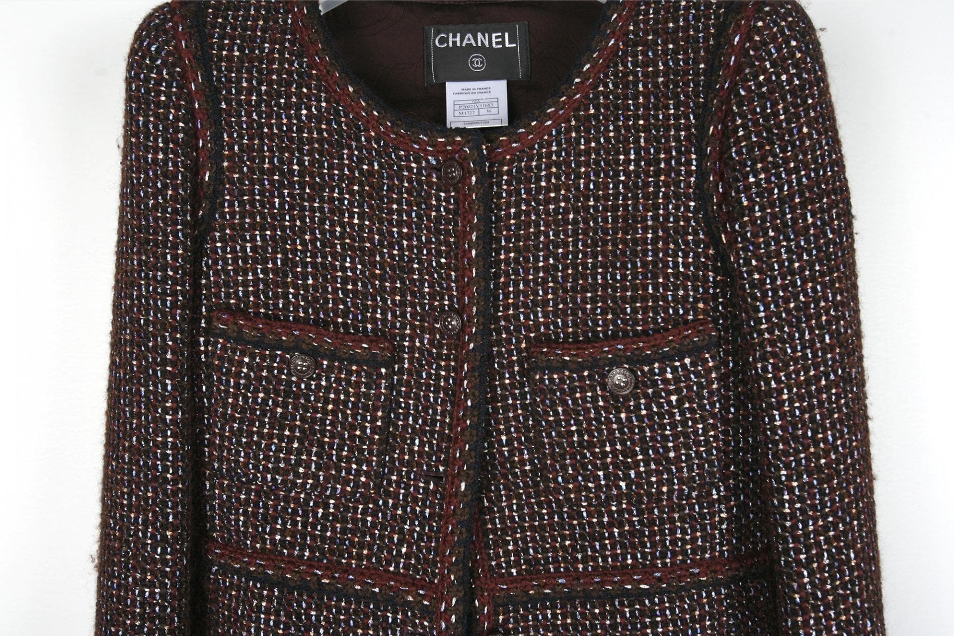 [Chanel 샤넬] LA PETITE VESTE NOIRE트위드자켓 상세