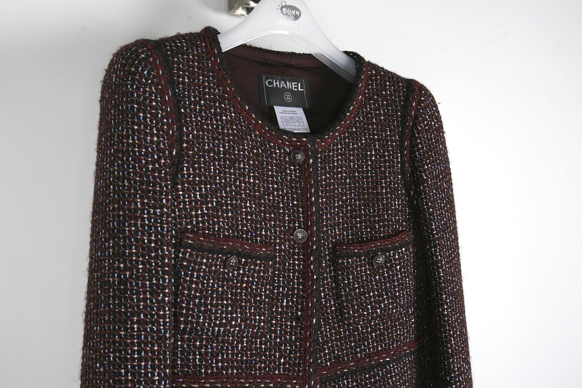 [Chanel 샤넬] LA PETITE VESTE NOIRE트위드자켓 상세