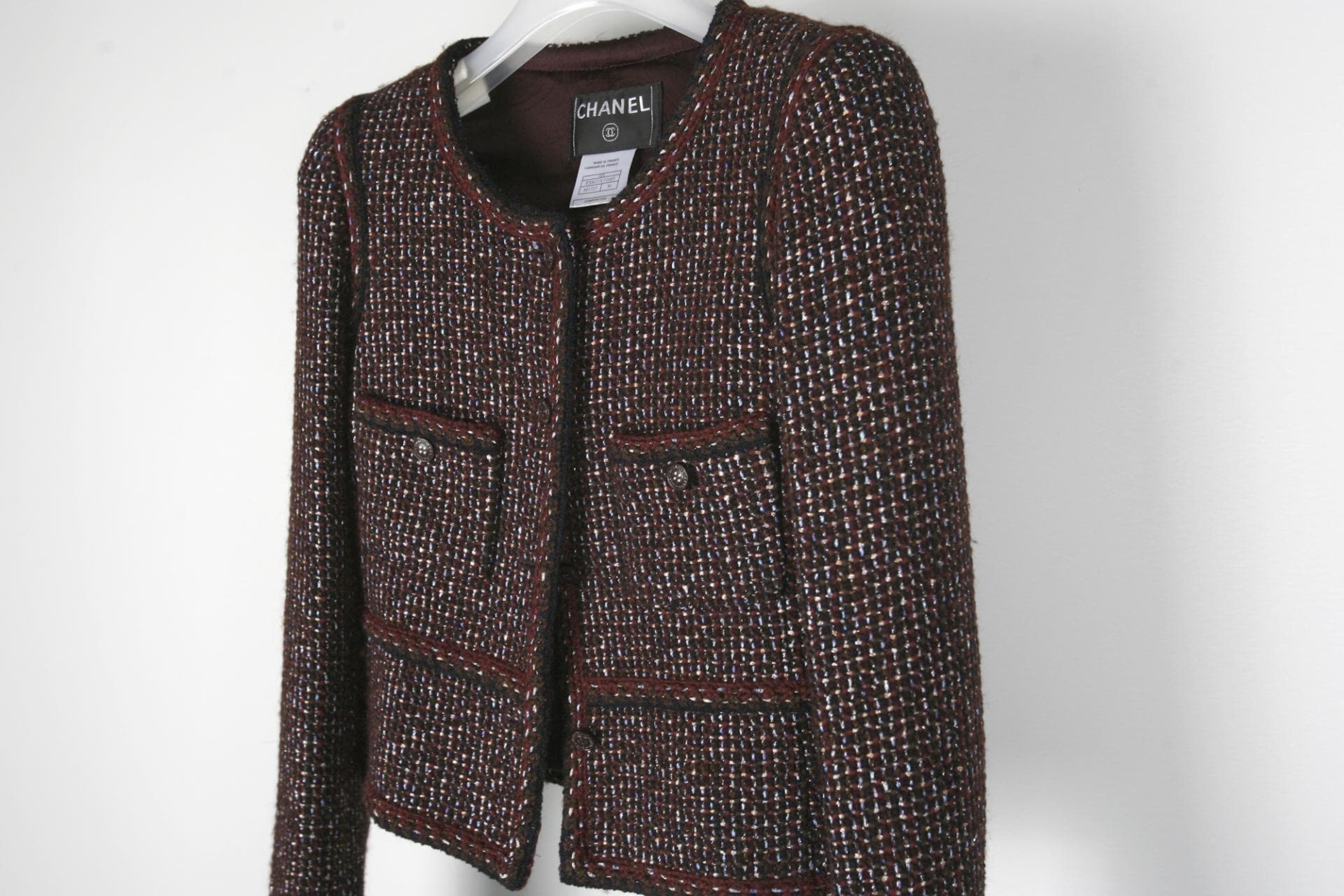 [Chanel 샤넬] LA PETITE VESTE NOIRE트위드자켓 상세