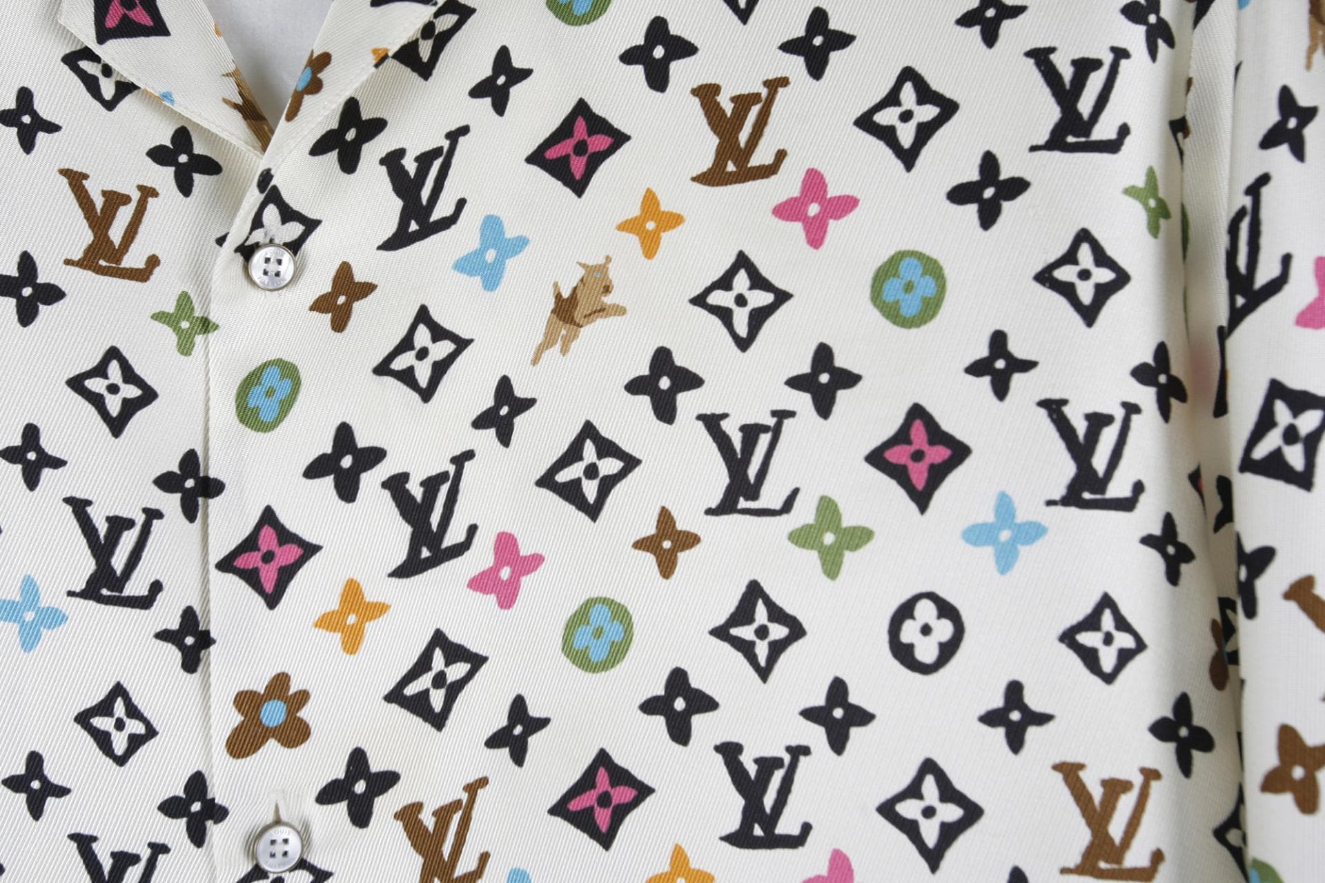 [ Louis vuitton 루이비통] 모노그램칼라프린티드숏슬리브셔츠 상세