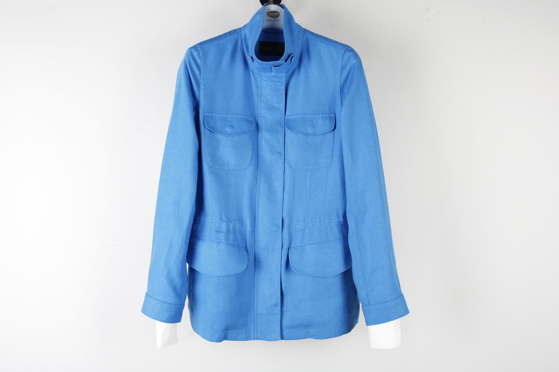 [ Loro Piana 로로피아] 스카이블루린넨트레블러사파리
