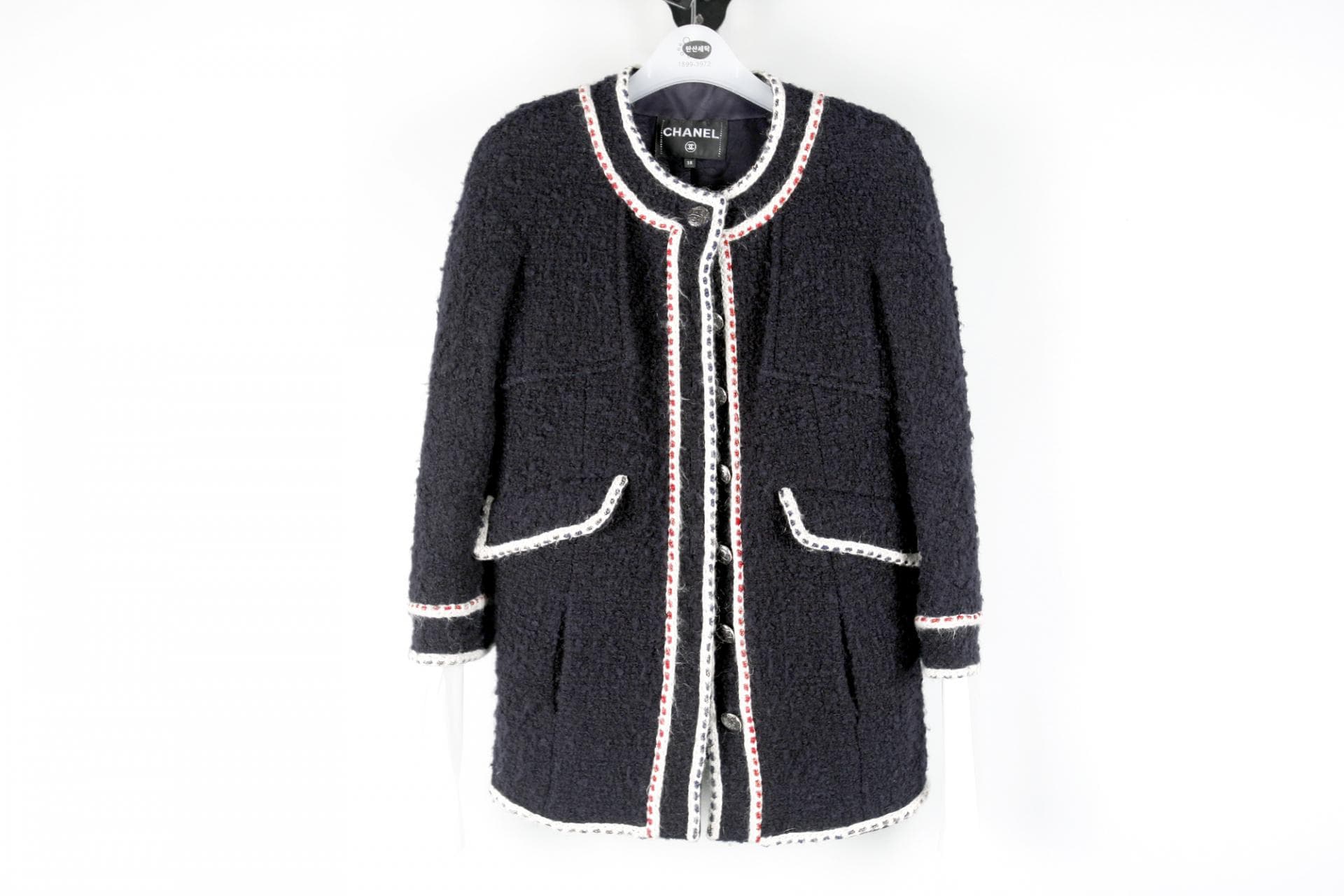 [Chanel 샤넬]Paris-Hamburg Navy Jacket Navy blue