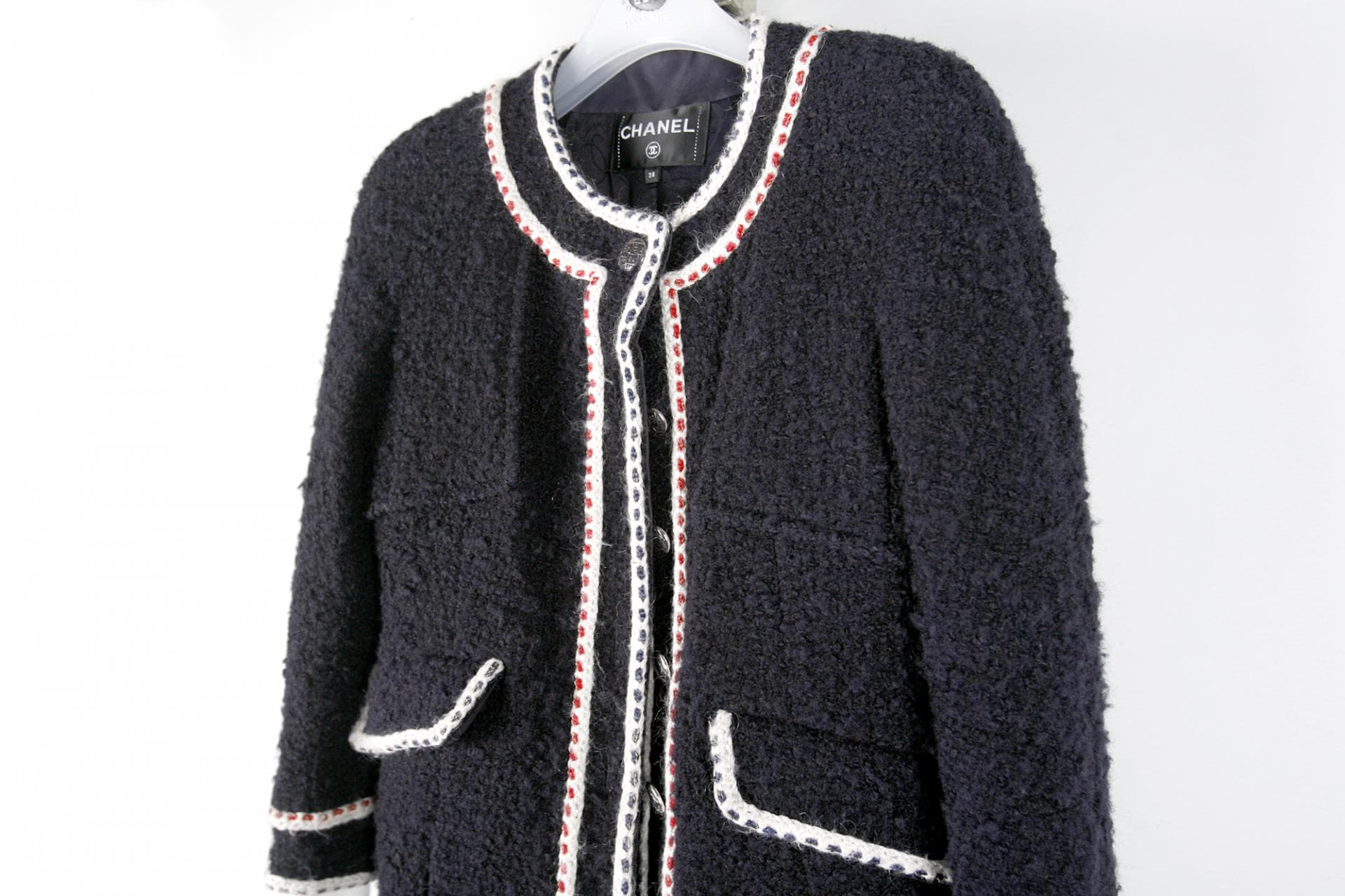 [Chanel 샤넬]Paris-Hamburg Navy Jacket Navy blue 상세
