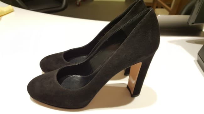 [Gianvito Rossi 지안비토로시] 뒷축줄임 수선 상세
