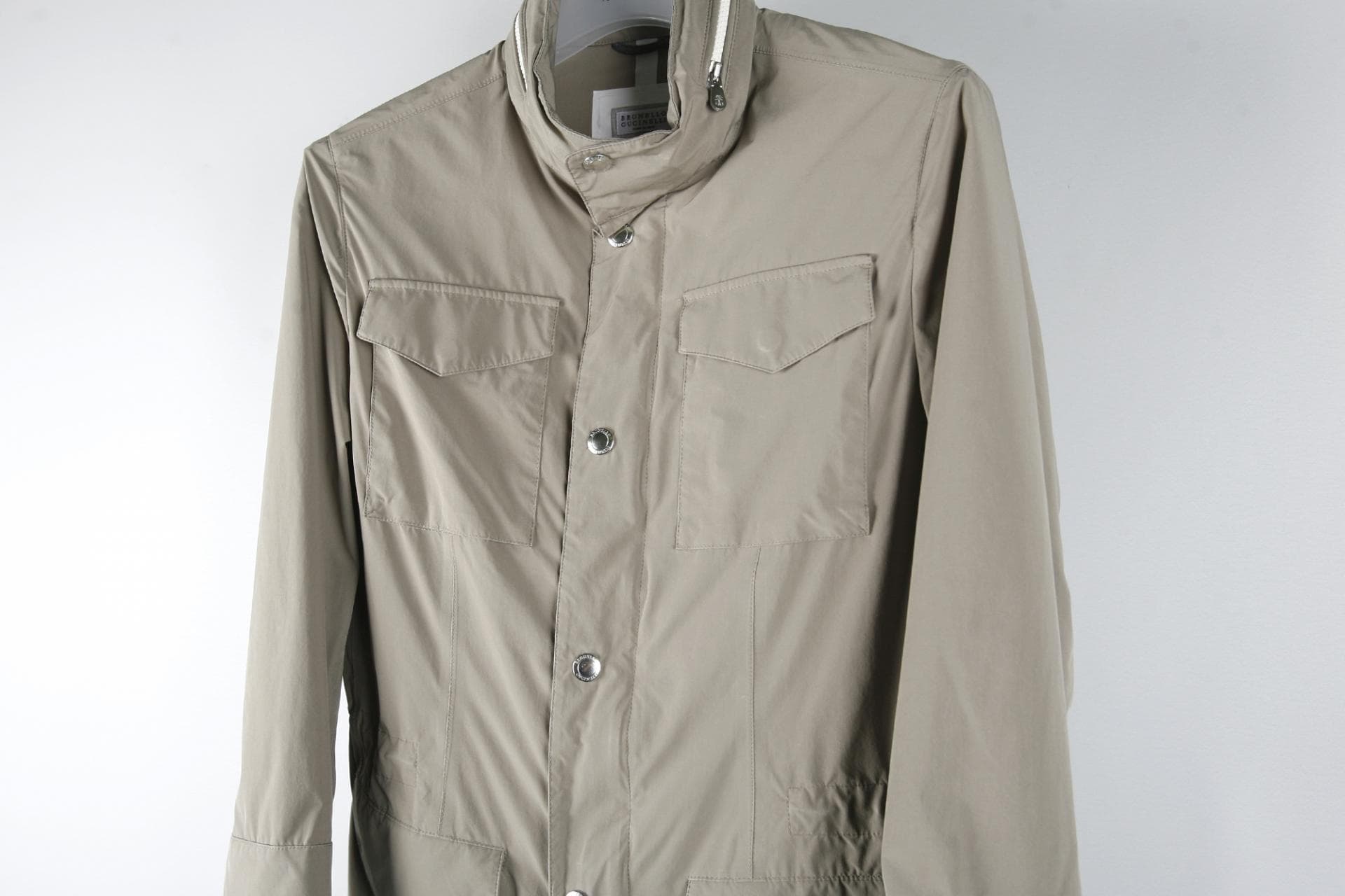 [Brunello cucinelli 브루넬로 쿠치넬리]프레스스터드밀리터리자켓 상세