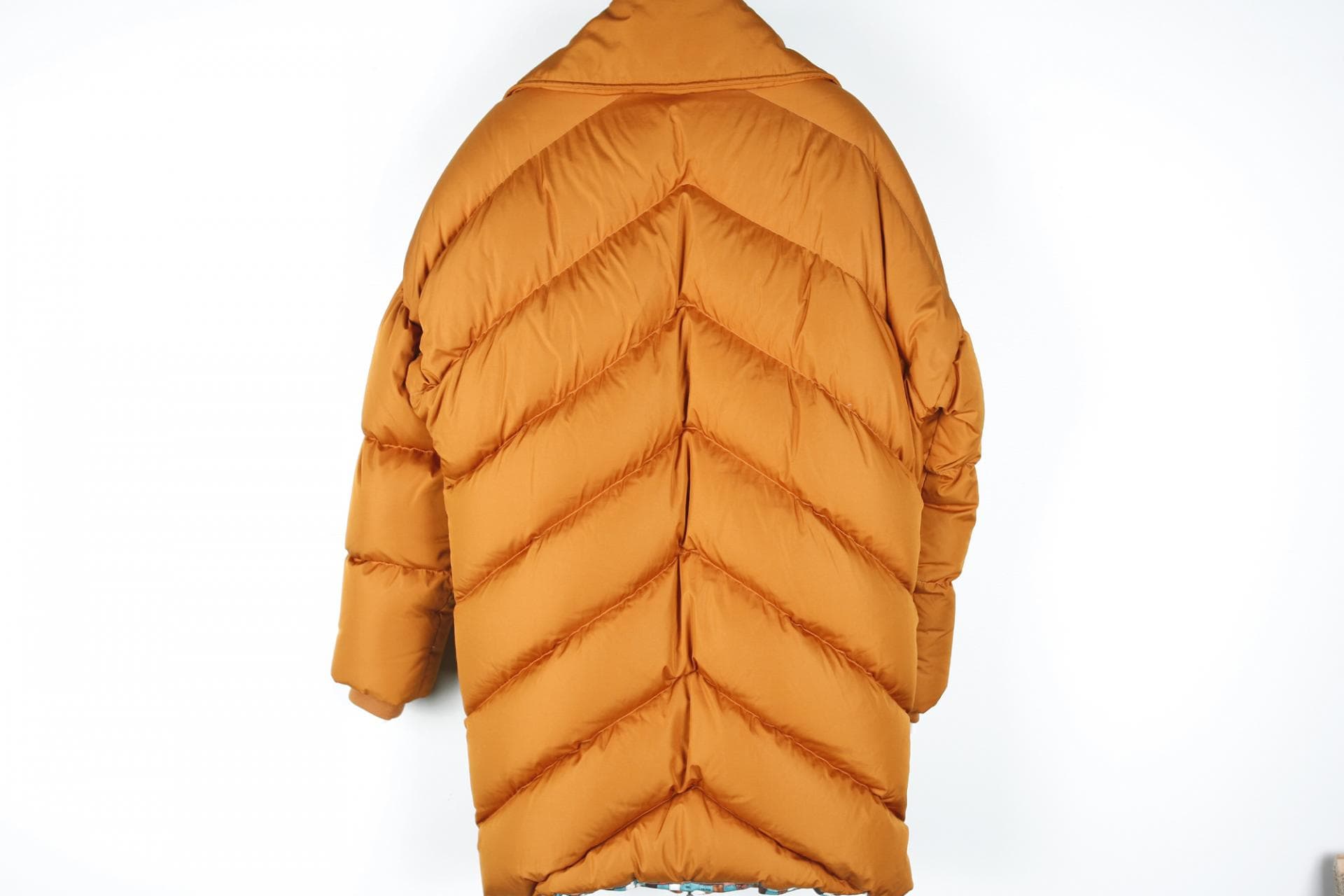 [Hermès 에르메스]레더엣지다운코트 상세