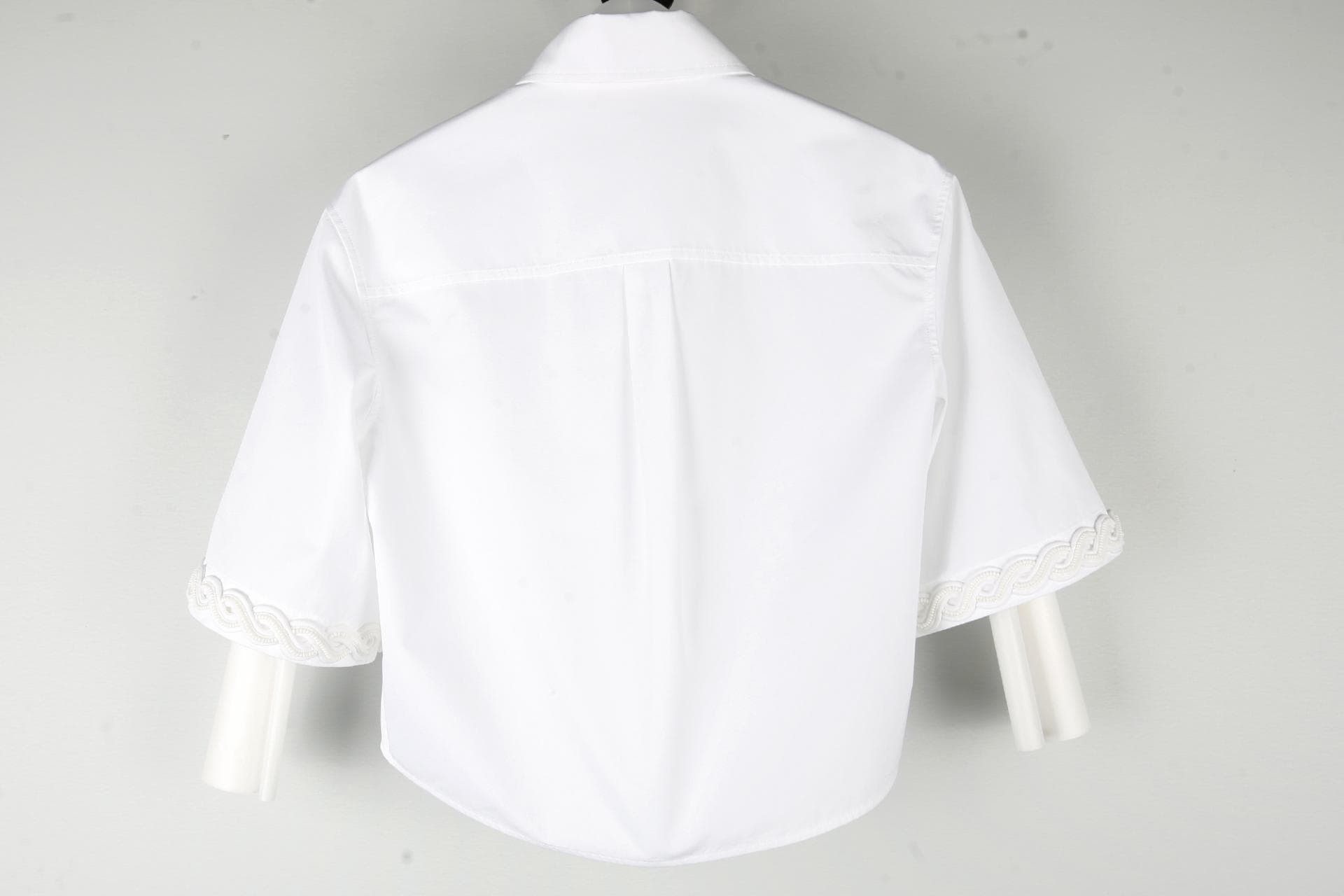 [VALENTINO발렌티노]embroidery 패턴 오픈셔츠 상세