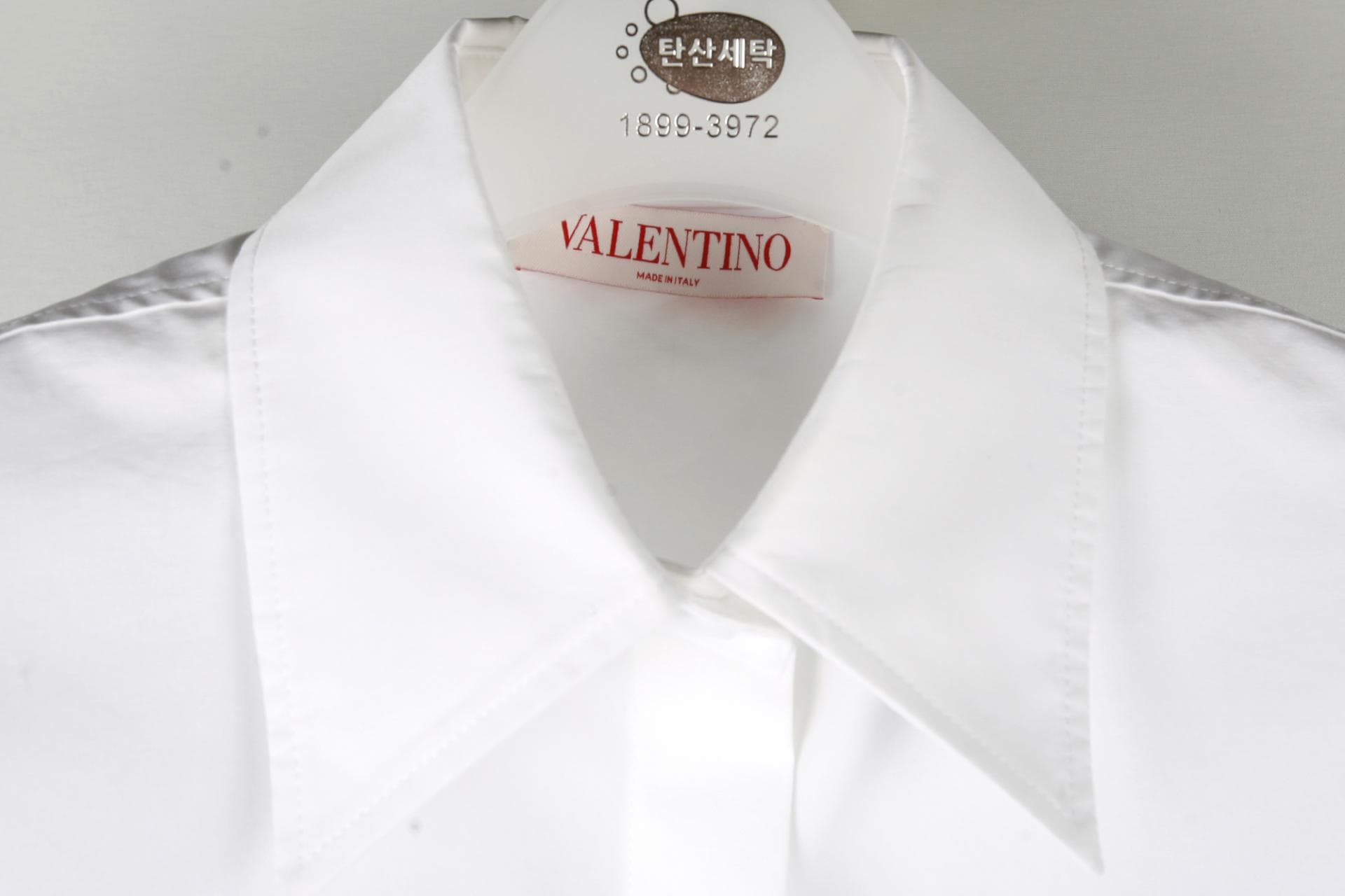 [VALENTINO발렌티노]embroidery 패턴 오픈셔츠 상세