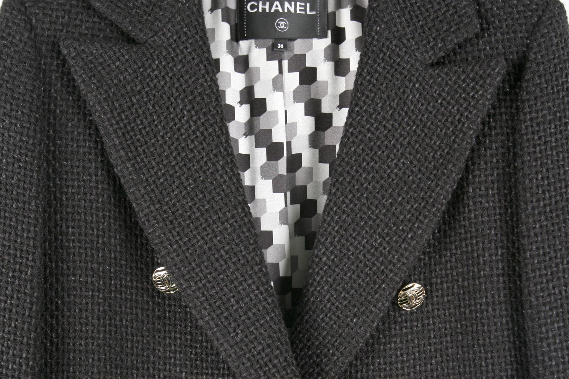 [Chanel 샤넬]CC로고 슬림자켓 상세