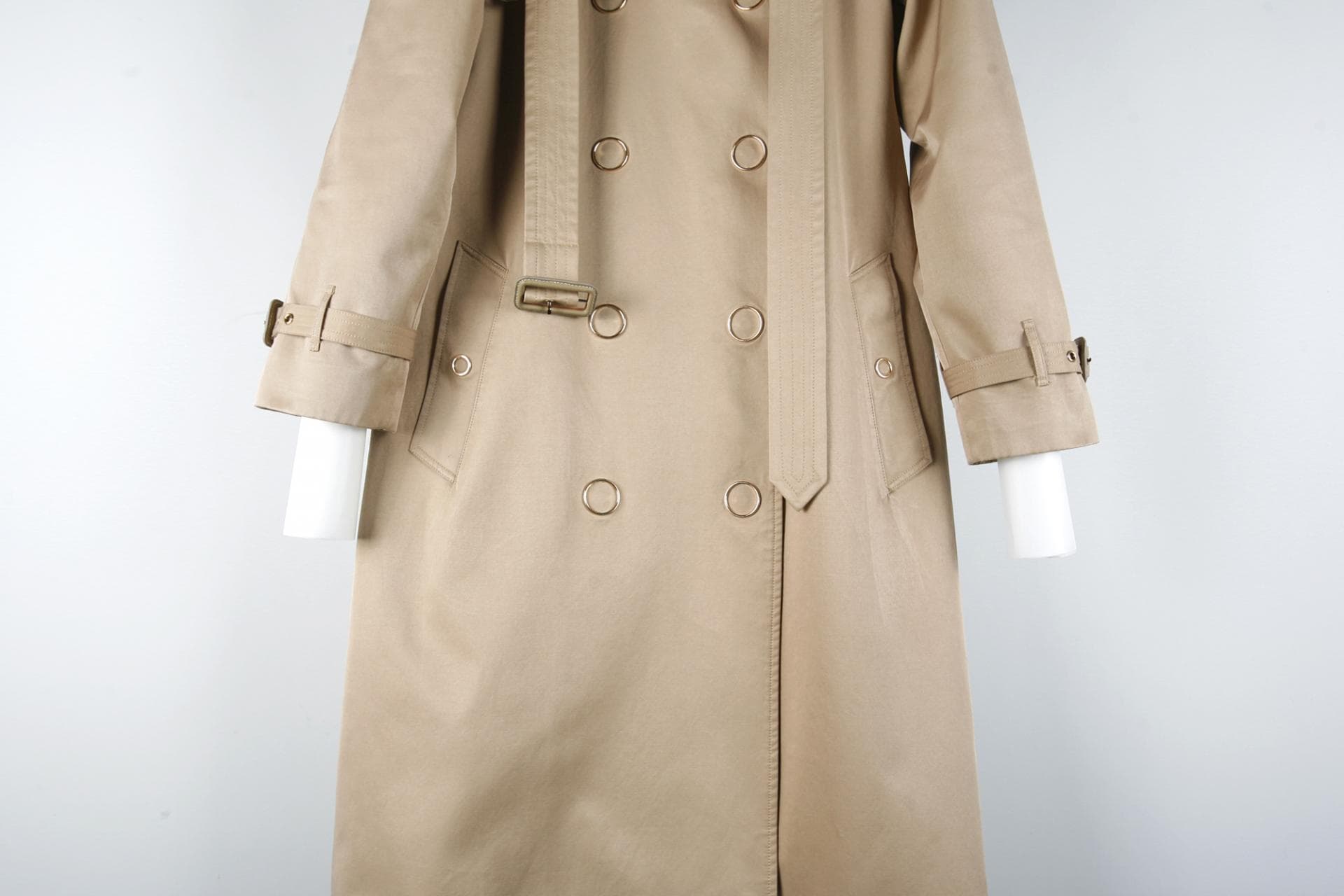 [BURBERRY 버버리]니켈링버튼트렌치 상세