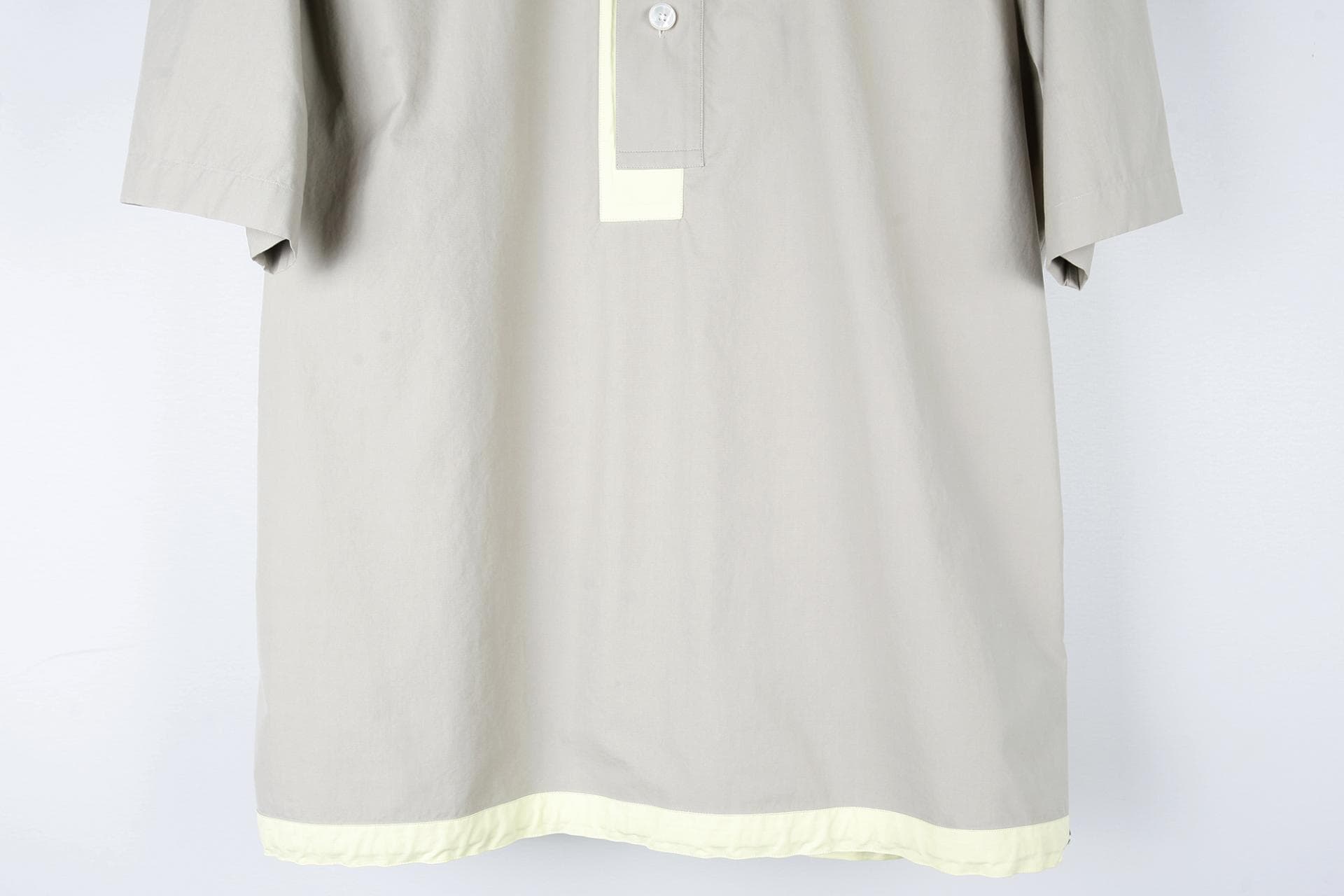[ Hermès 에르메스]Etriers gray open shirts 상세