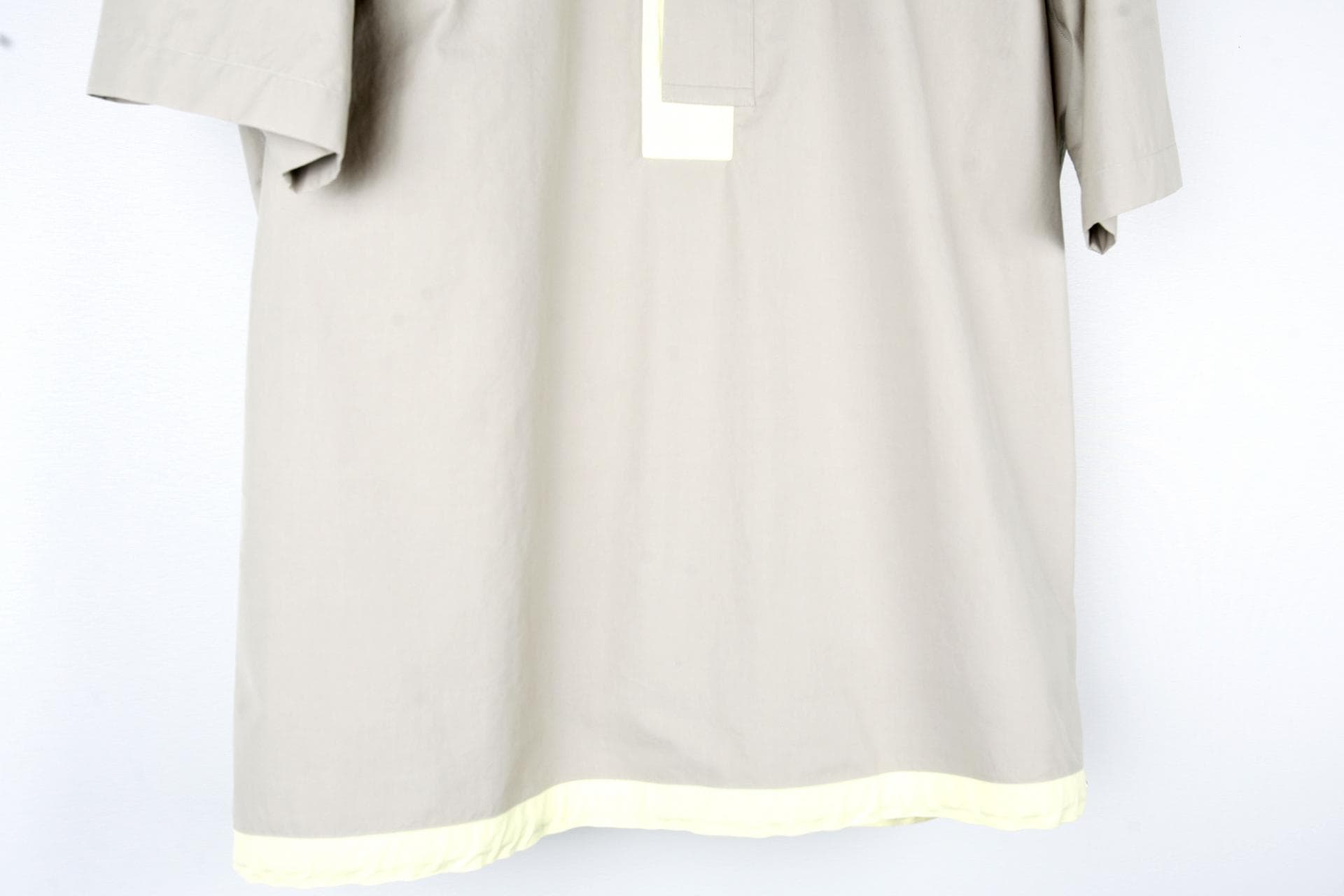 [ Hermès 에르메스]Etriers gray open shirts 상세