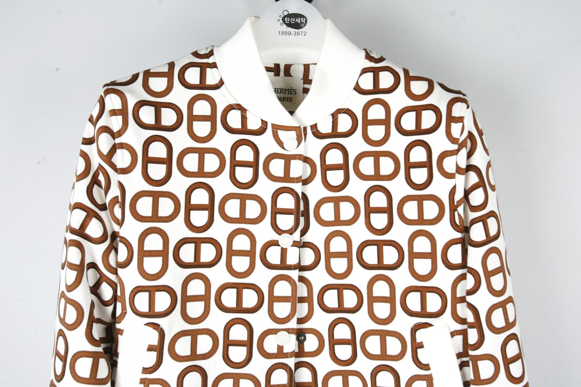 [Hermès 에르메스] 쉐인 던클 바 시티 재킷 상세