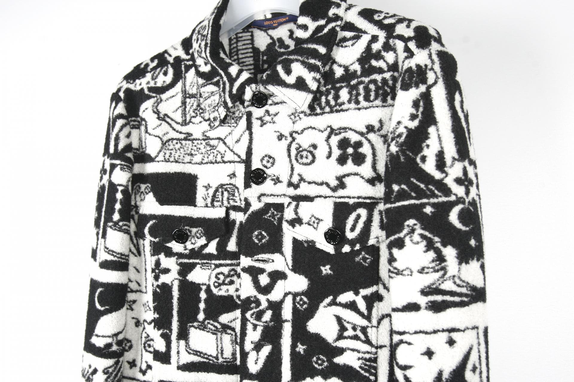 [Louis vuitton 루이비통] 코믹스 트러커 재킷 상세