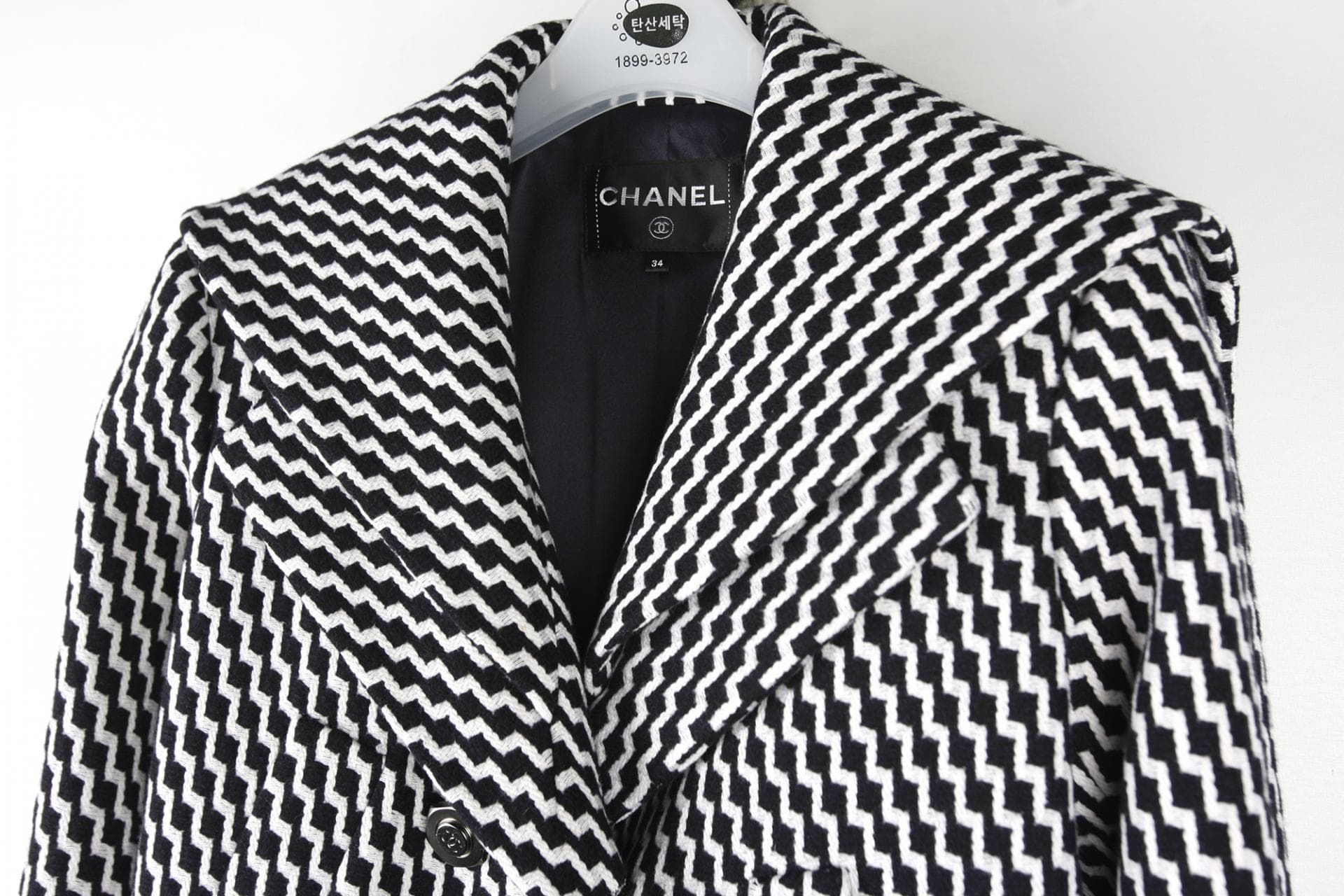 [Chanel 샤넬] 함브루크CC버튼울트위드자켓 상세