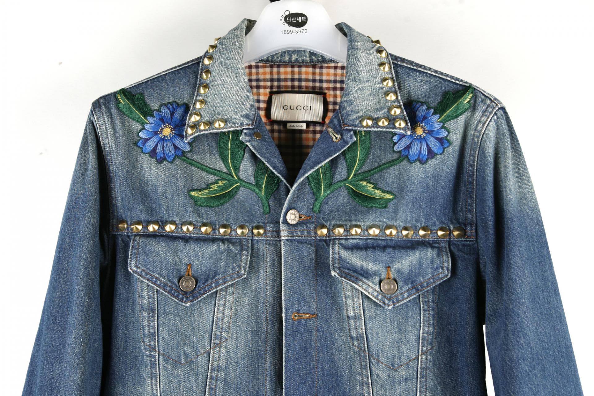 [Gucci 구찌]MareGothicum데님재킷블루 상세