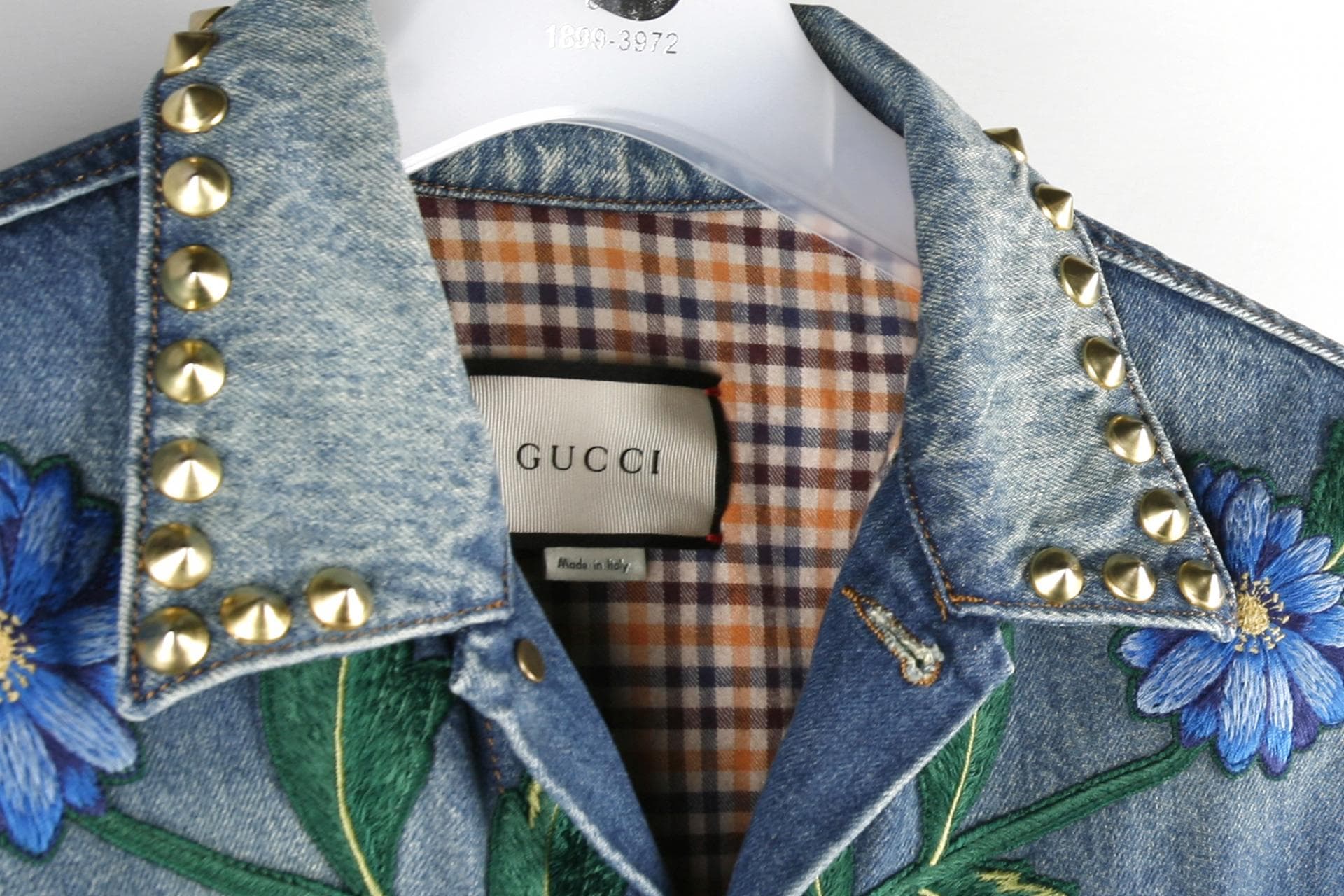 [Gucci 구찌]MareGothicum데님재킷블루 상세