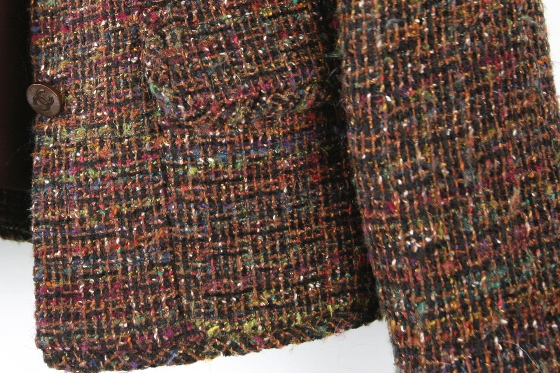 [Chanel 샤넬] 멀티컬러트위드자켓 상세