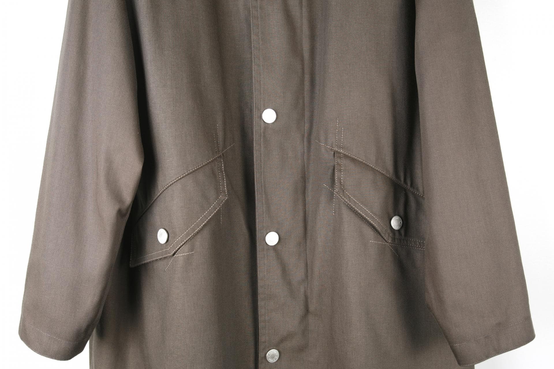 [ Hermès 에르메스]세리에밀리터리후드재킷 상세