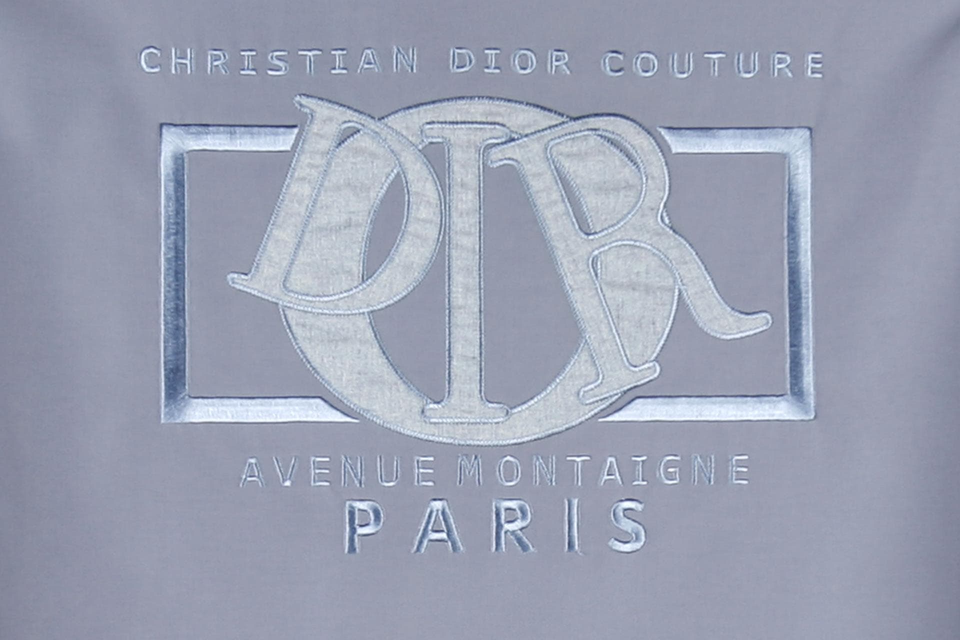 [DIOR 디올]그레이테크니컬코튼오로만지퍼자켓 상세