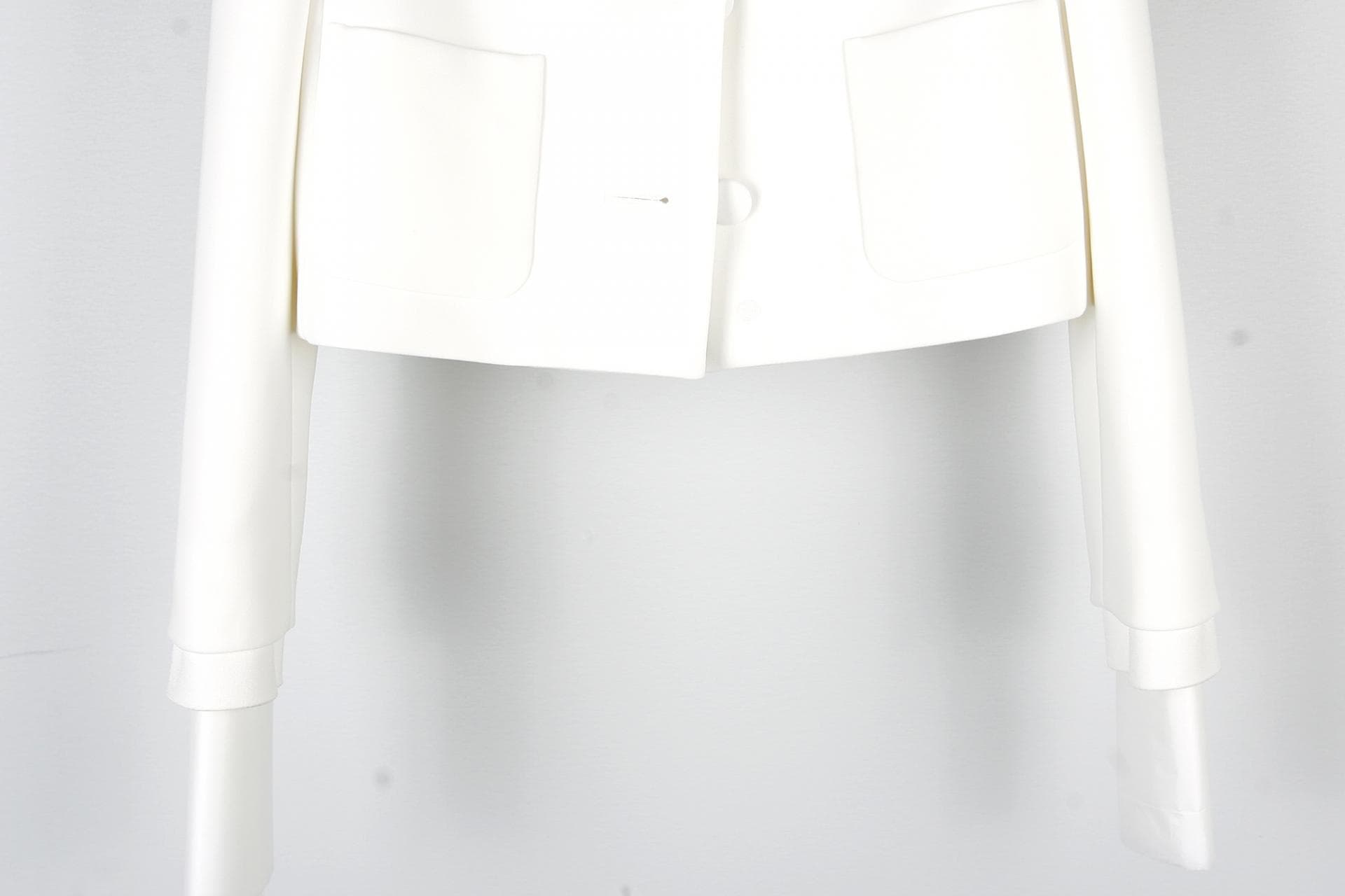 [Miu Miu 미우미우] Crystal-Embellished Cady Jacket 상세