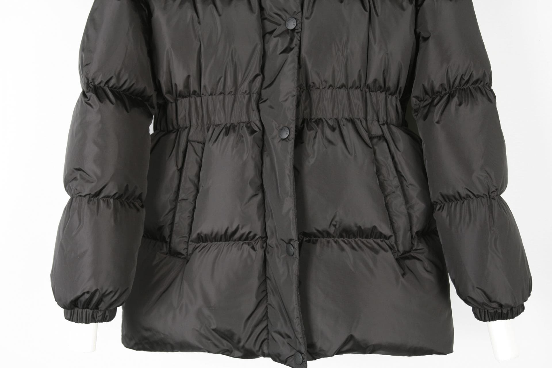 [MONCLER 몽클레르]브라쎄우르 쇼트 다운 자켓 블랙 상세