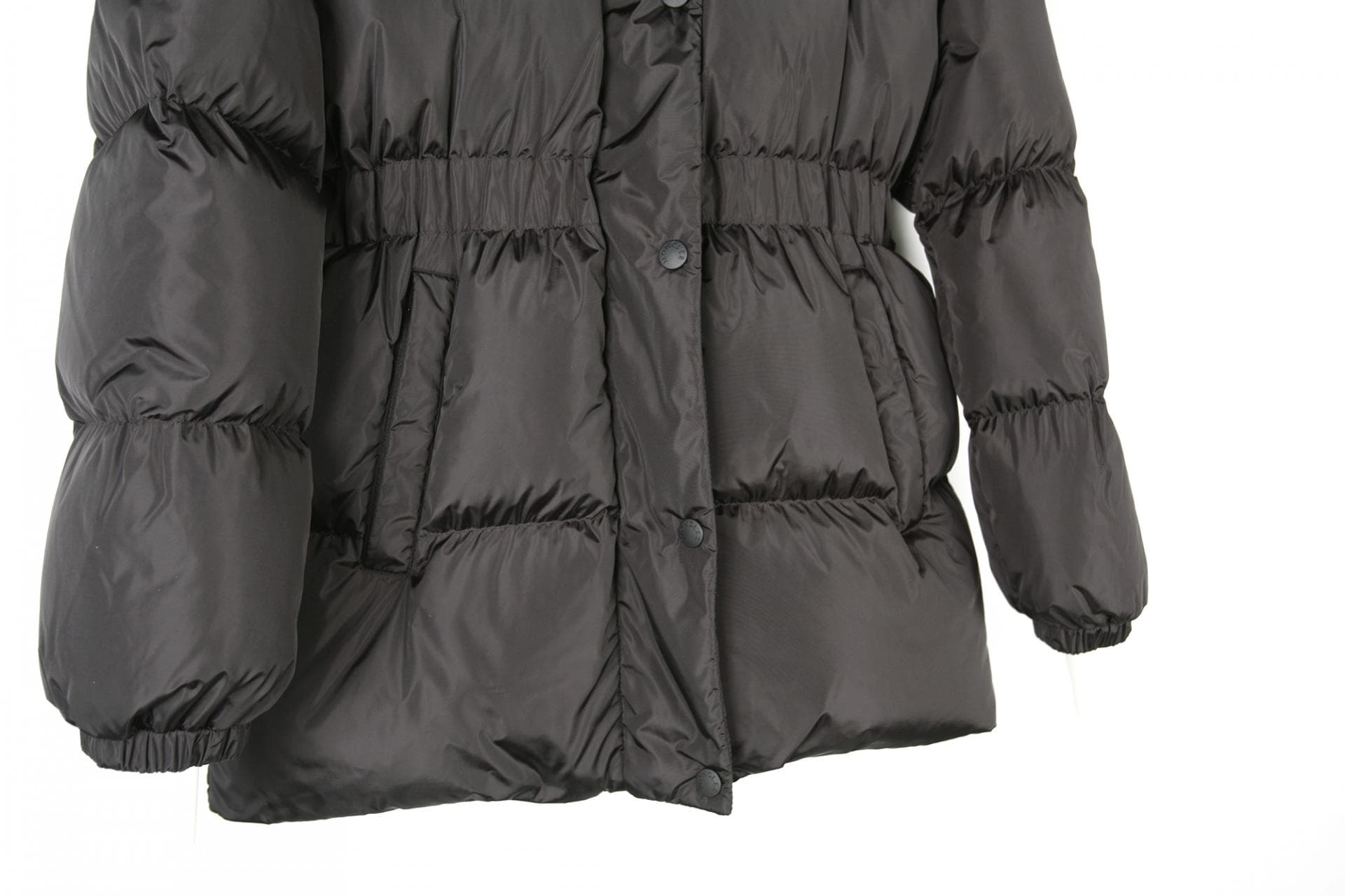 [MONCLER 몽클레르]브라쎄우르 쇼트 다운 자켓 블랙 상세
