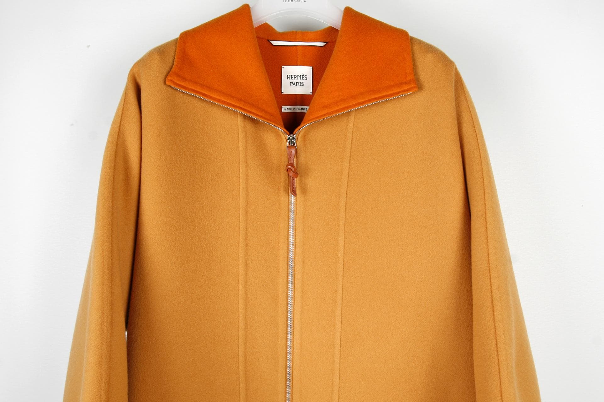 [Hermès 에르메스] 오픈 프론트 캐시미어 코트 상세