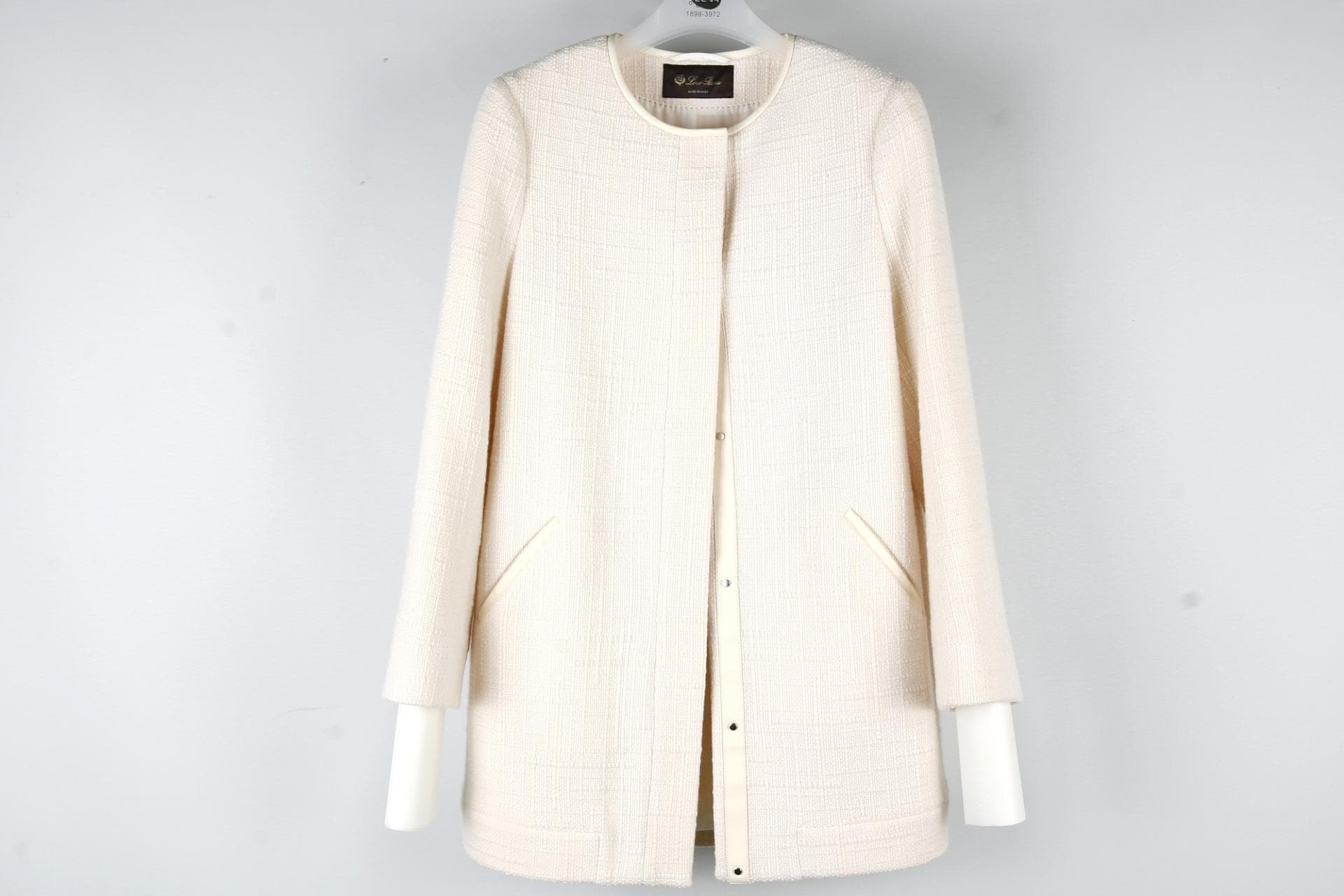 [Loro Piana 로로피아나]트위드 라운드넥 자켓