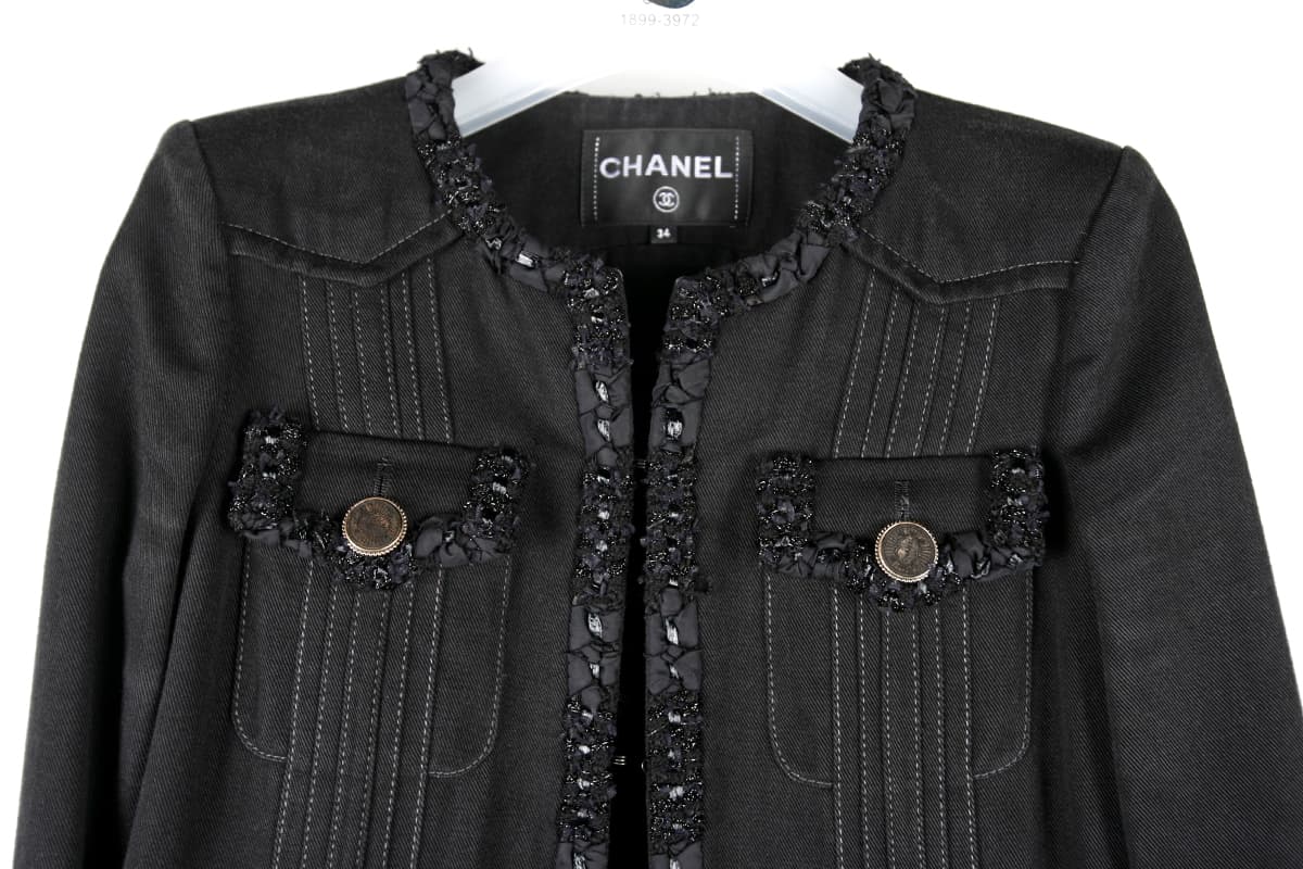 [Chanel 샤넬] 쿠바 리틀 블랙 재킷 상세