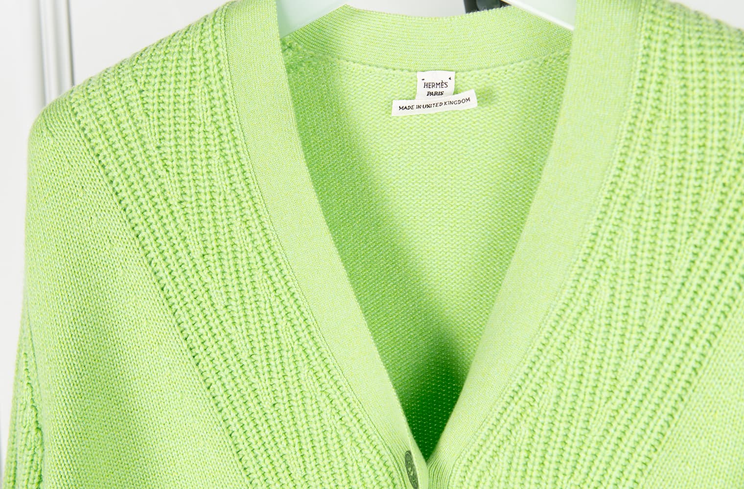 [Hermès 에르메스] 에르메스 U.K. 캐시미어 가디건 상세