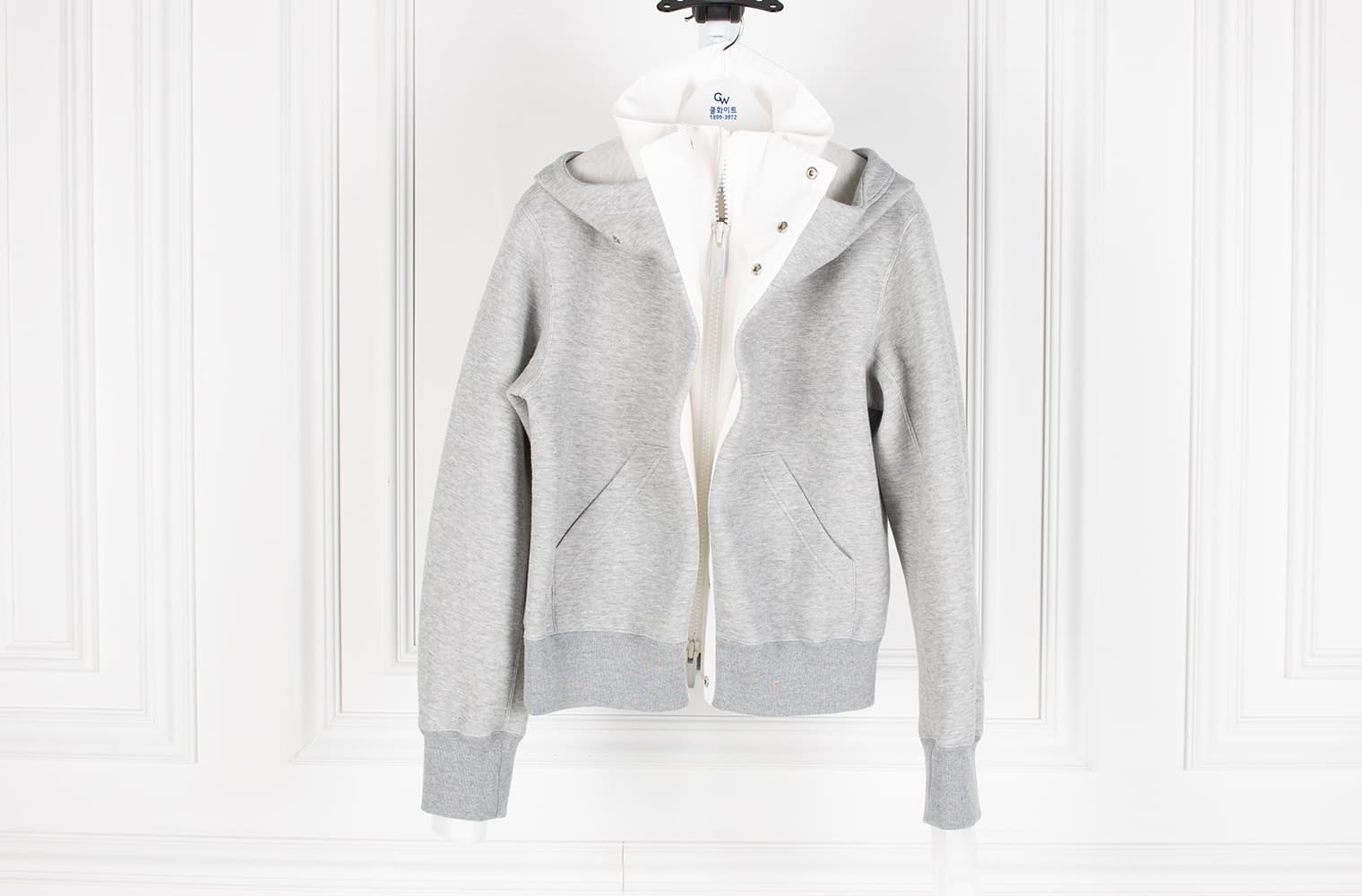  [sacai 사카이] 사카이 하이브리드 집업