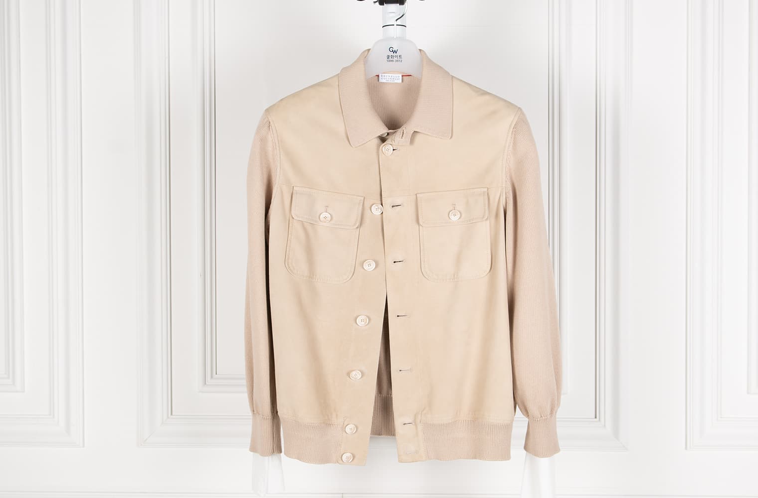 [Brunello Cucinelli 브루넬로 쿠치넬리] 캐시미어 셔츠 가디건