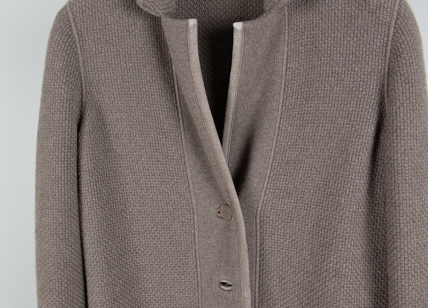 [Loro Piana 로로피아나] 캐시미어 니트 코트 상세