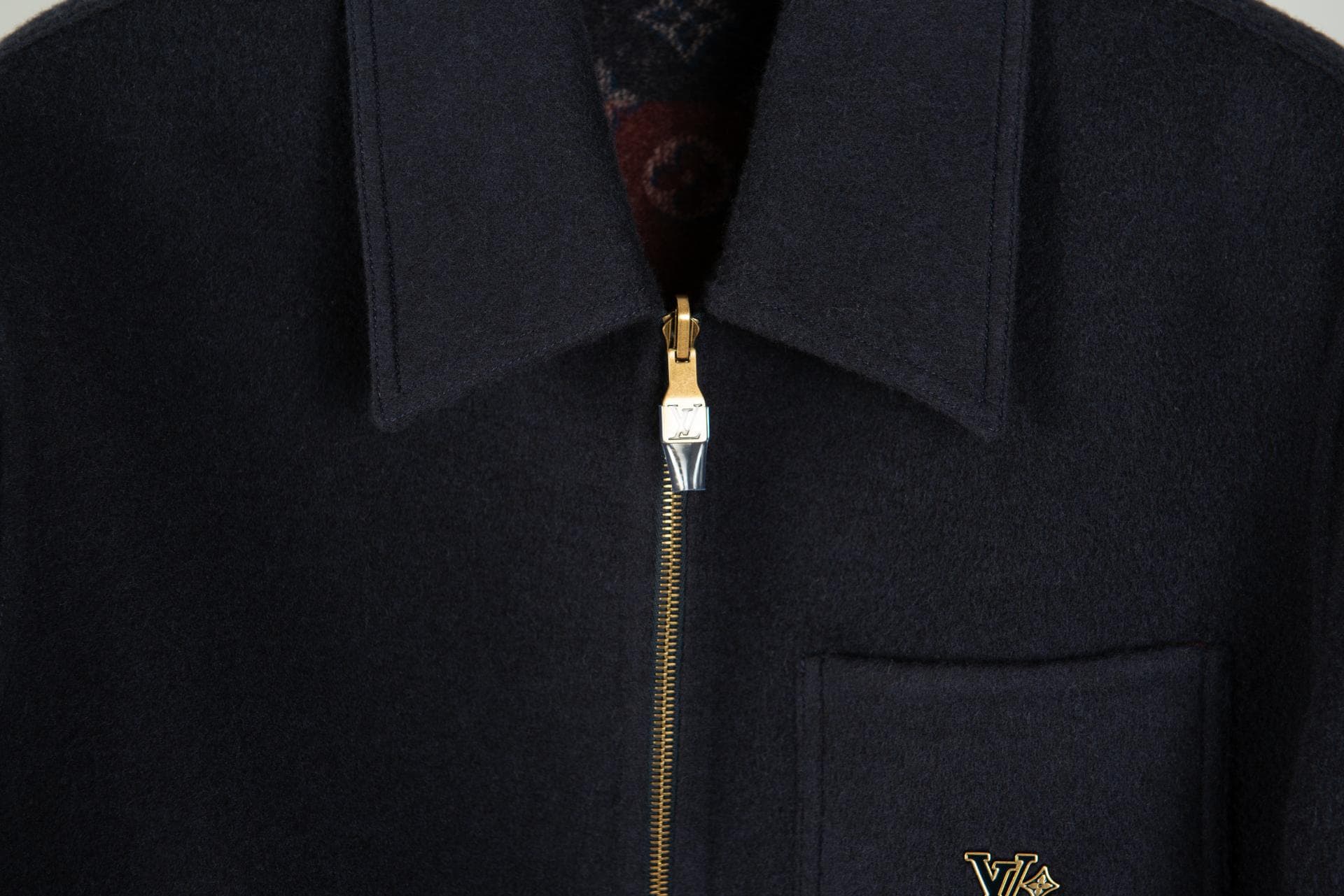 [Louis vuitton 루이비통] 더블페이스 워크웨어 블루종 상세