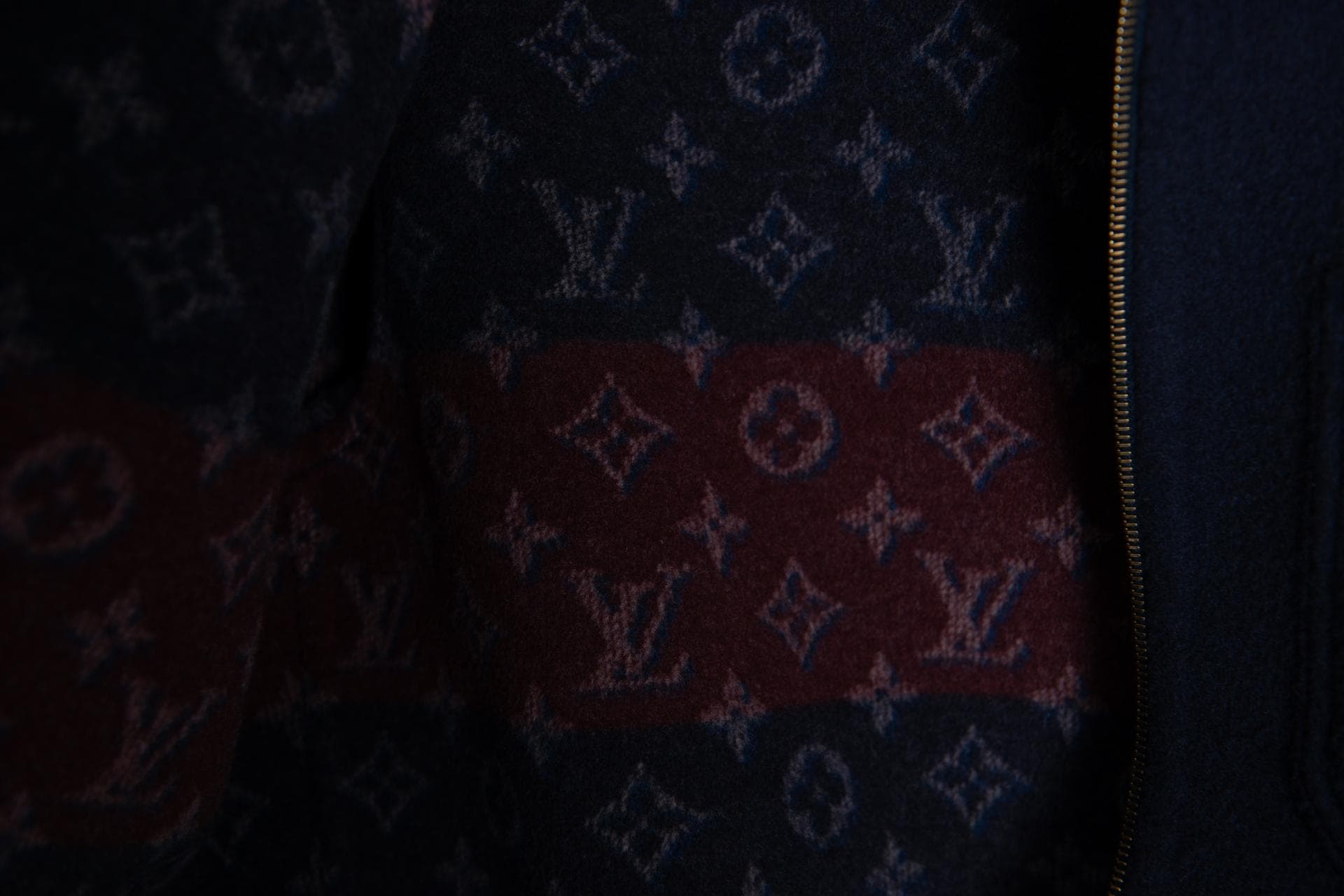 [Louis vuitton 루이비통] 더블페이스 워크웨어 블루종 상세