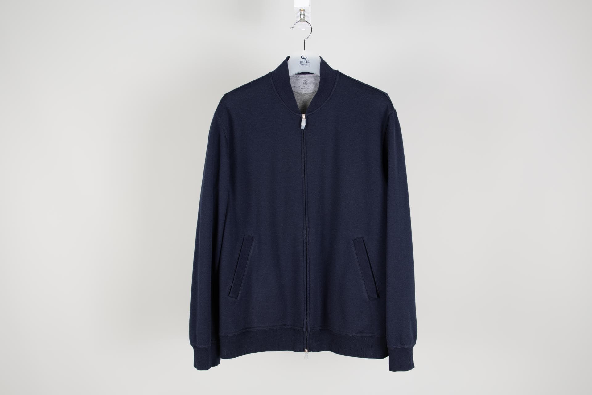 [Brunello Cucinelli 쿠치넬리] 코튼 블렌드 집업 자켓