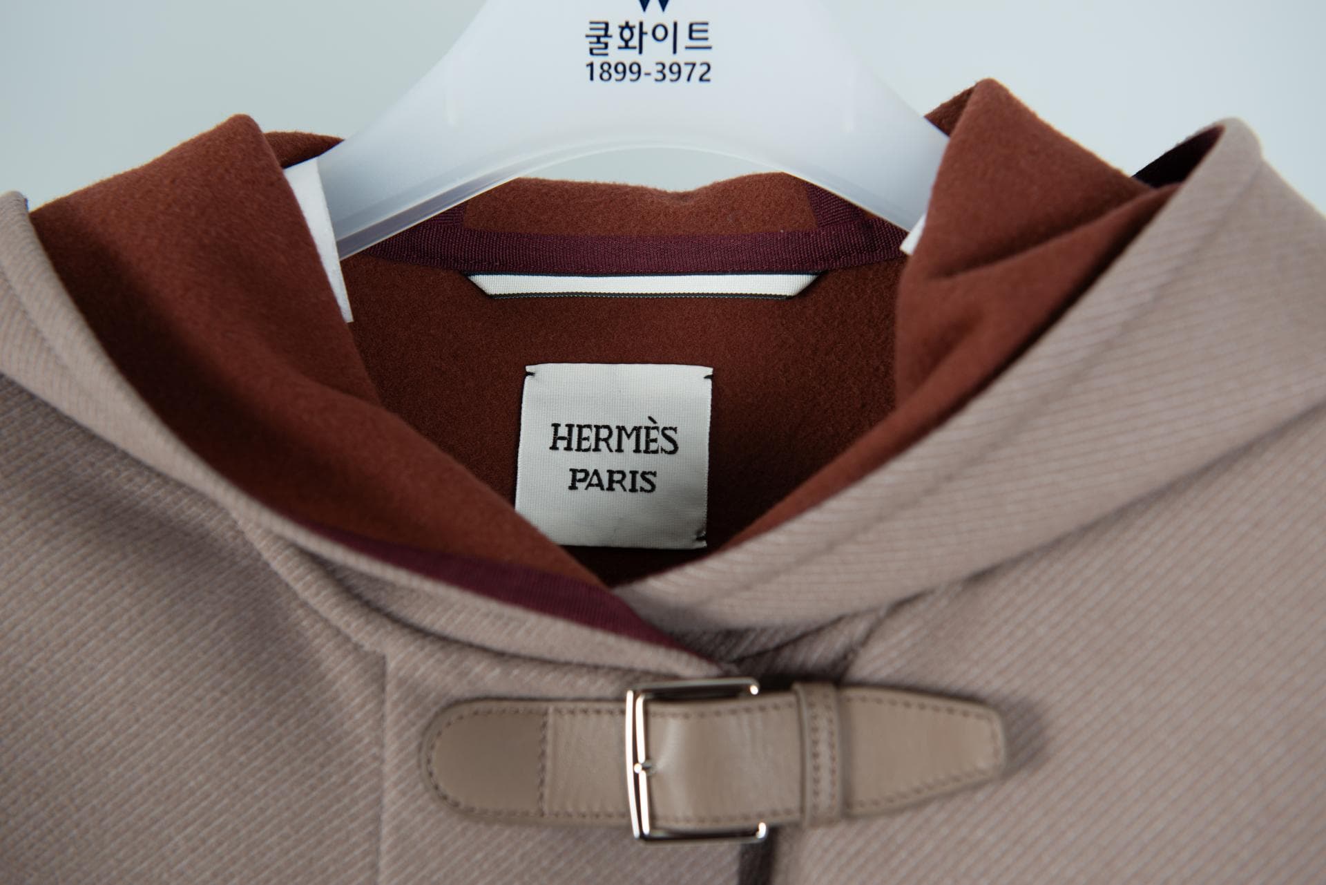 [Hermès 에르메스] 울 후디 자켓 상세
