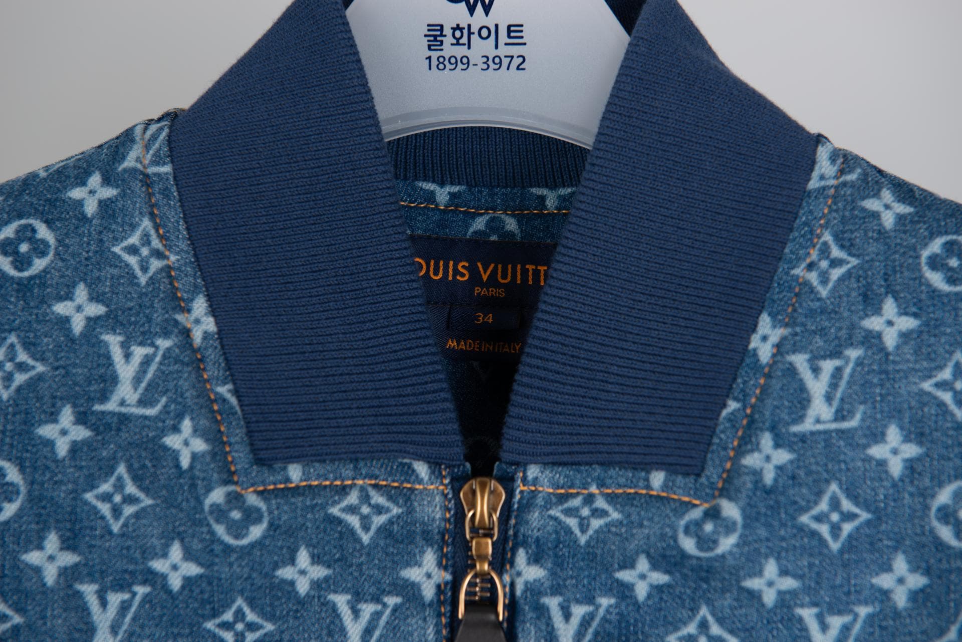 [Louis vuitton 루이비통] 모노그램 데님 보머 재킷 상세