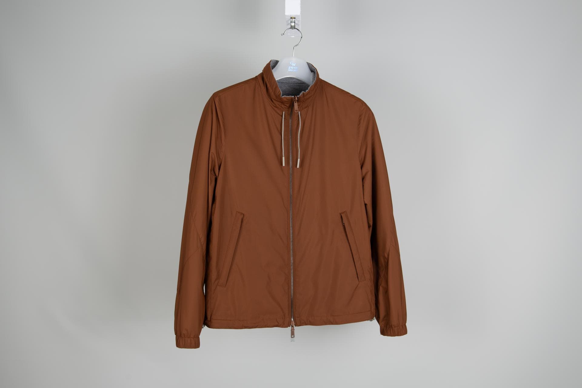 [Ermenegildo Zegna 에르메네질도 제냐] 마이크로파이버 리버시블 브레짜 블루종 (폴리&캐시미어)