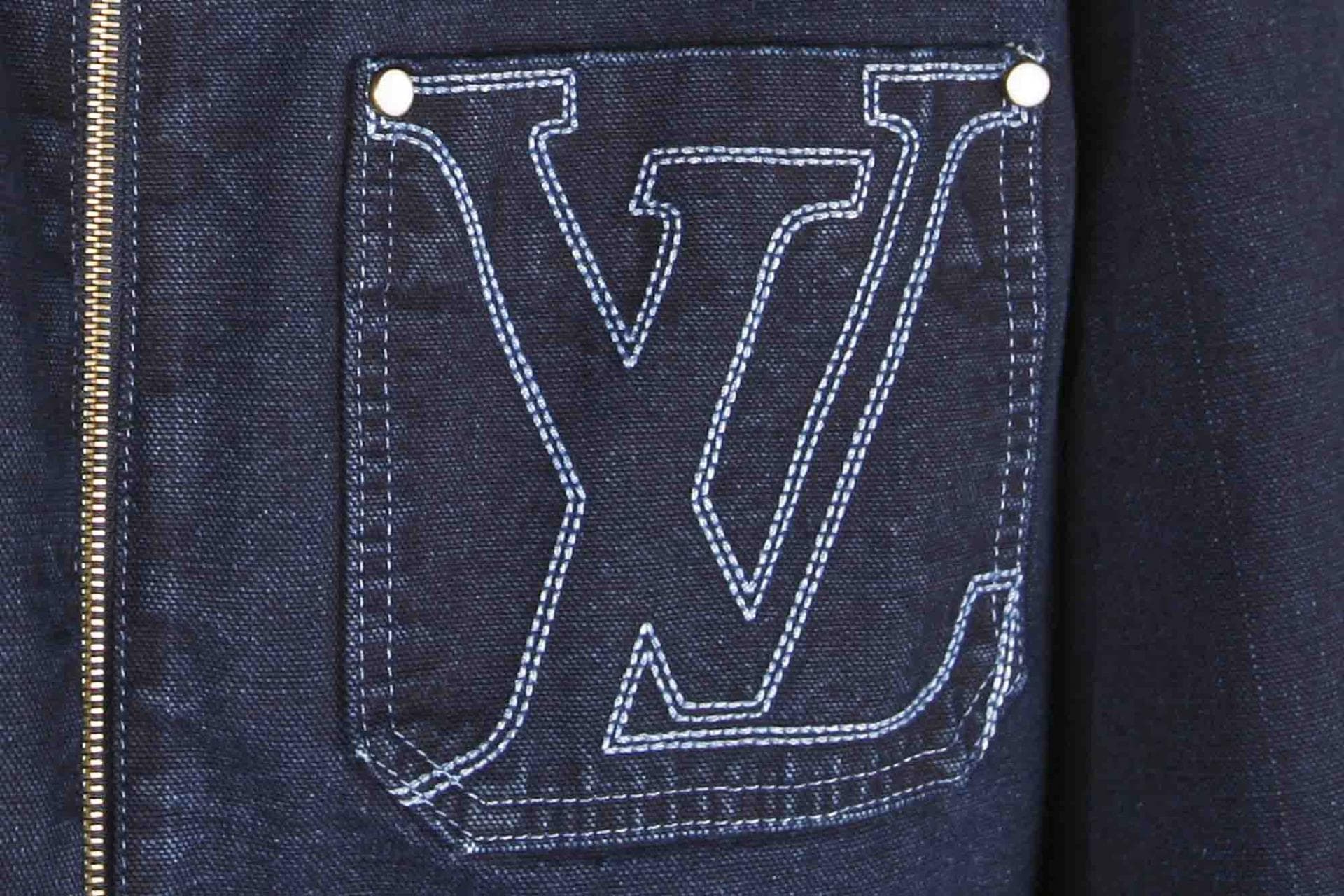 [Louis vuitton 루이비통] 윈터리 워크웨어 데님 재킷 상세