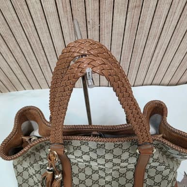 [GUCCI 구찌] 숄더백 부분 리터치 작업 상세
