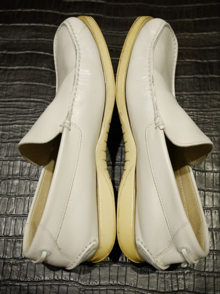 [FERRAGAMO 페레가모] 가죽 로퍼 염색  상세