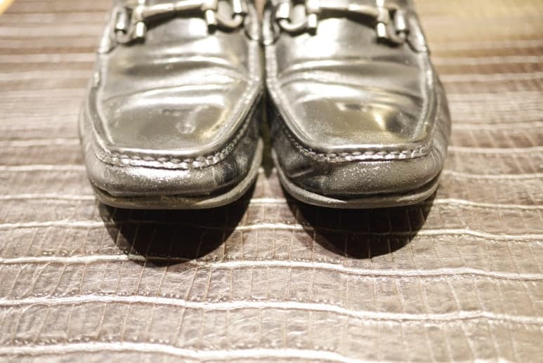 [FERRAGAMO 페레가모] 로퍼 앞코 부분 수선